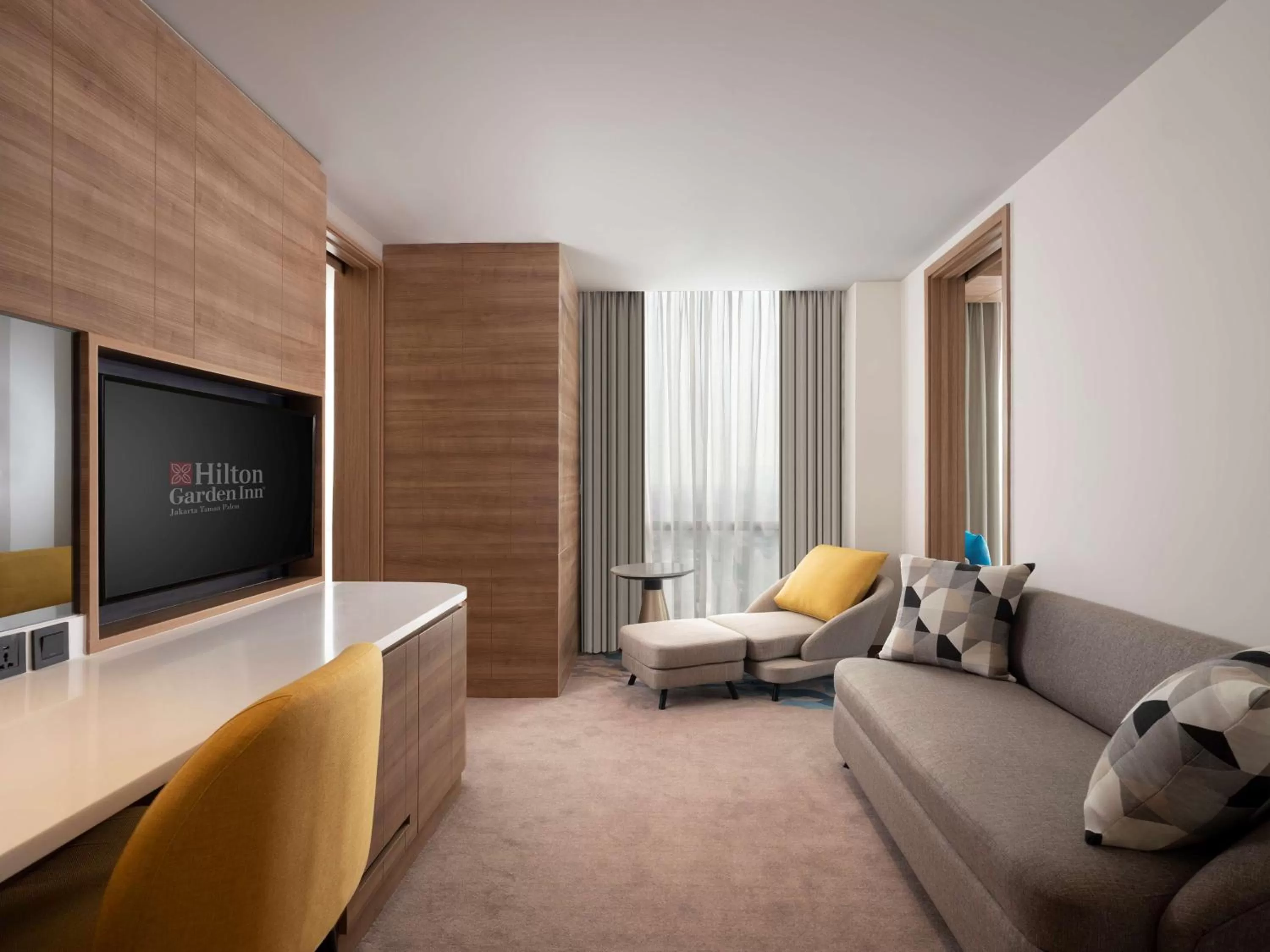 TV and multimedia in Hilton Garden Inn Jakarta Taman Palem