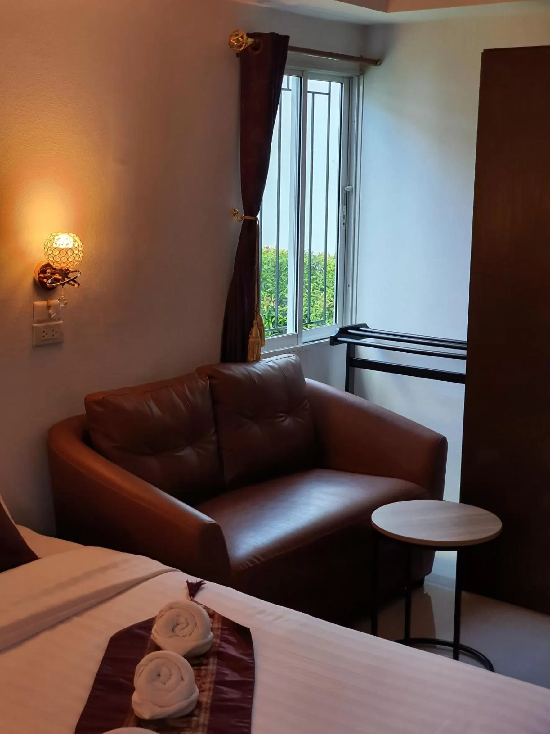 Seating area, Bed in Chiang Mai Heritage House