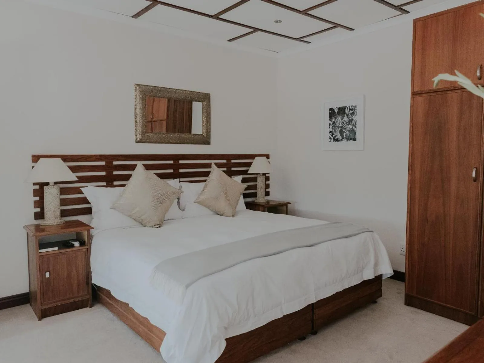 Bed in Cana Vineyard Guesthouse