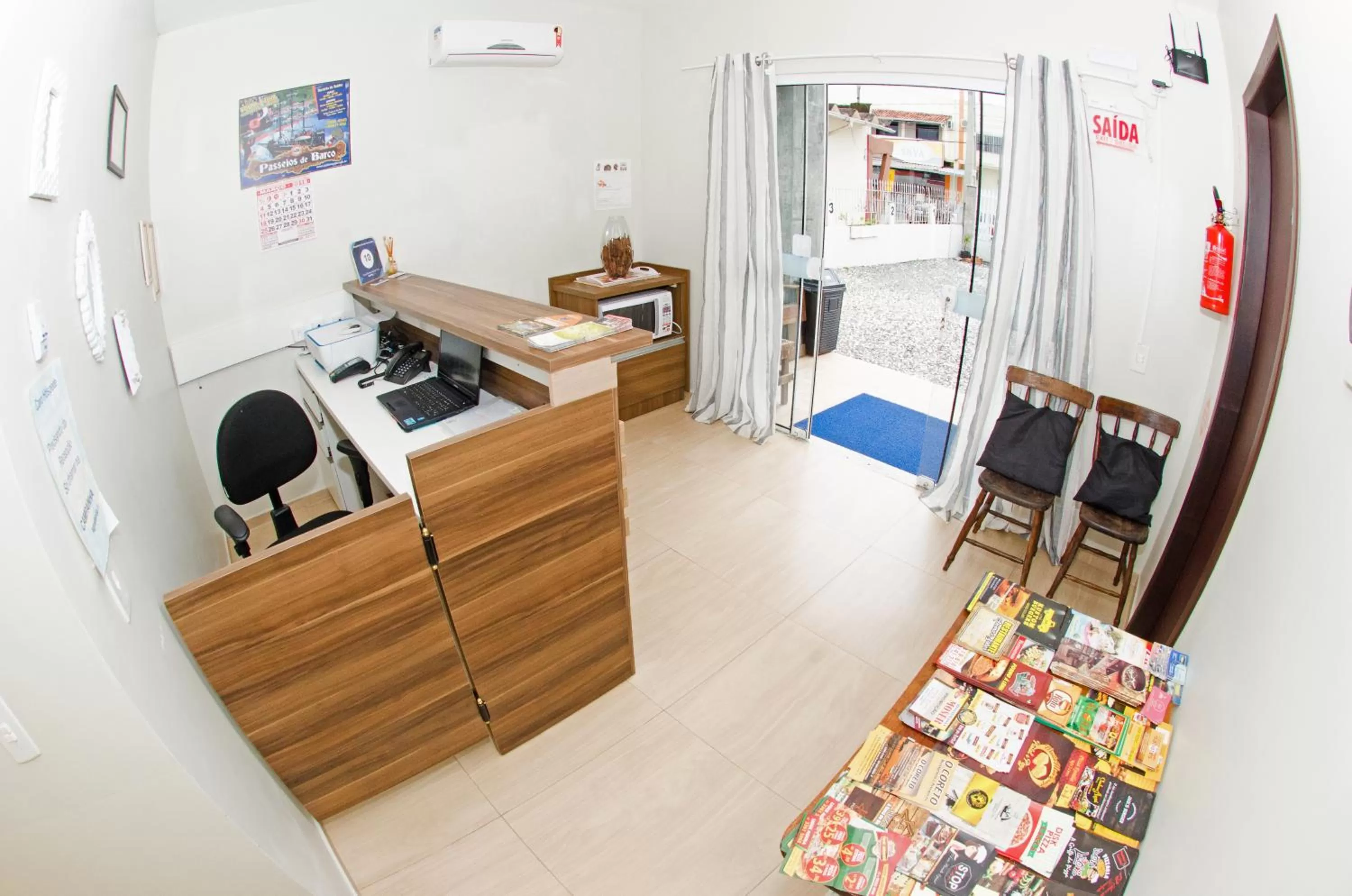 Lobby or reception in Pousada Recanto dos Anjos