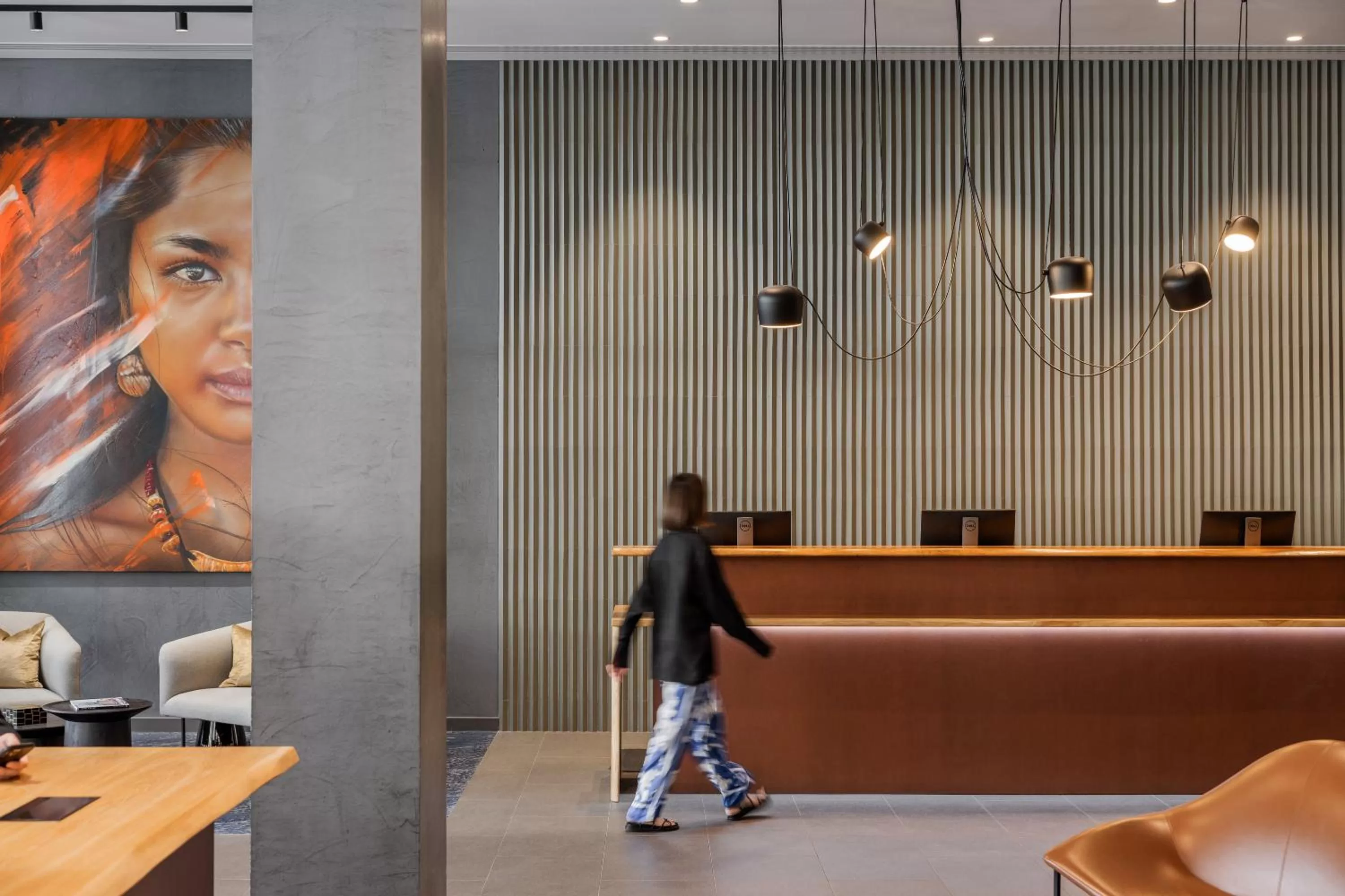 Lobby or reception in The Adnate Perth - Art Series