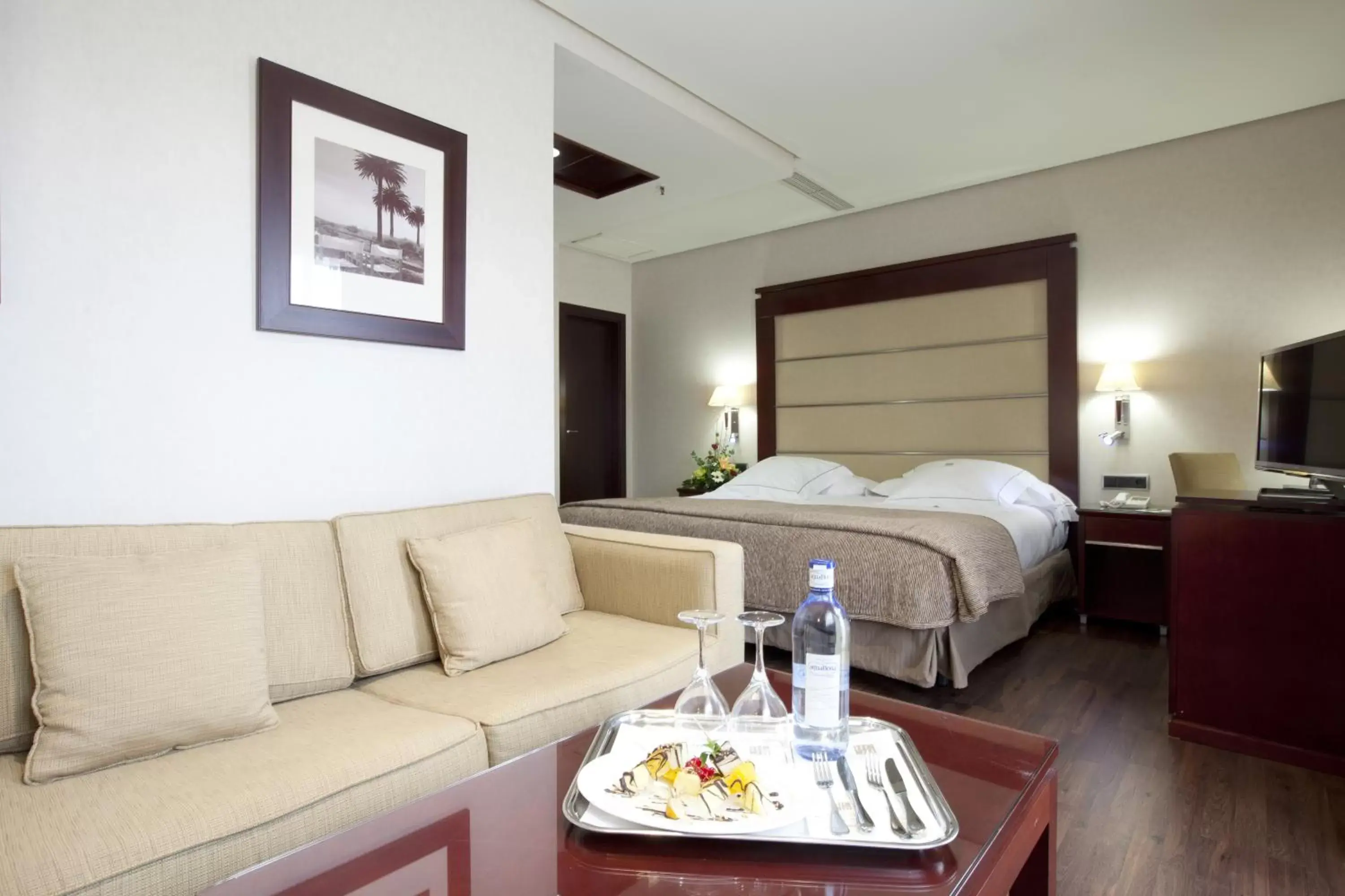 Junior Suite with Terrace in Hotel Valencia Center Junior Suite with Terrace in Hotel Valencia Center