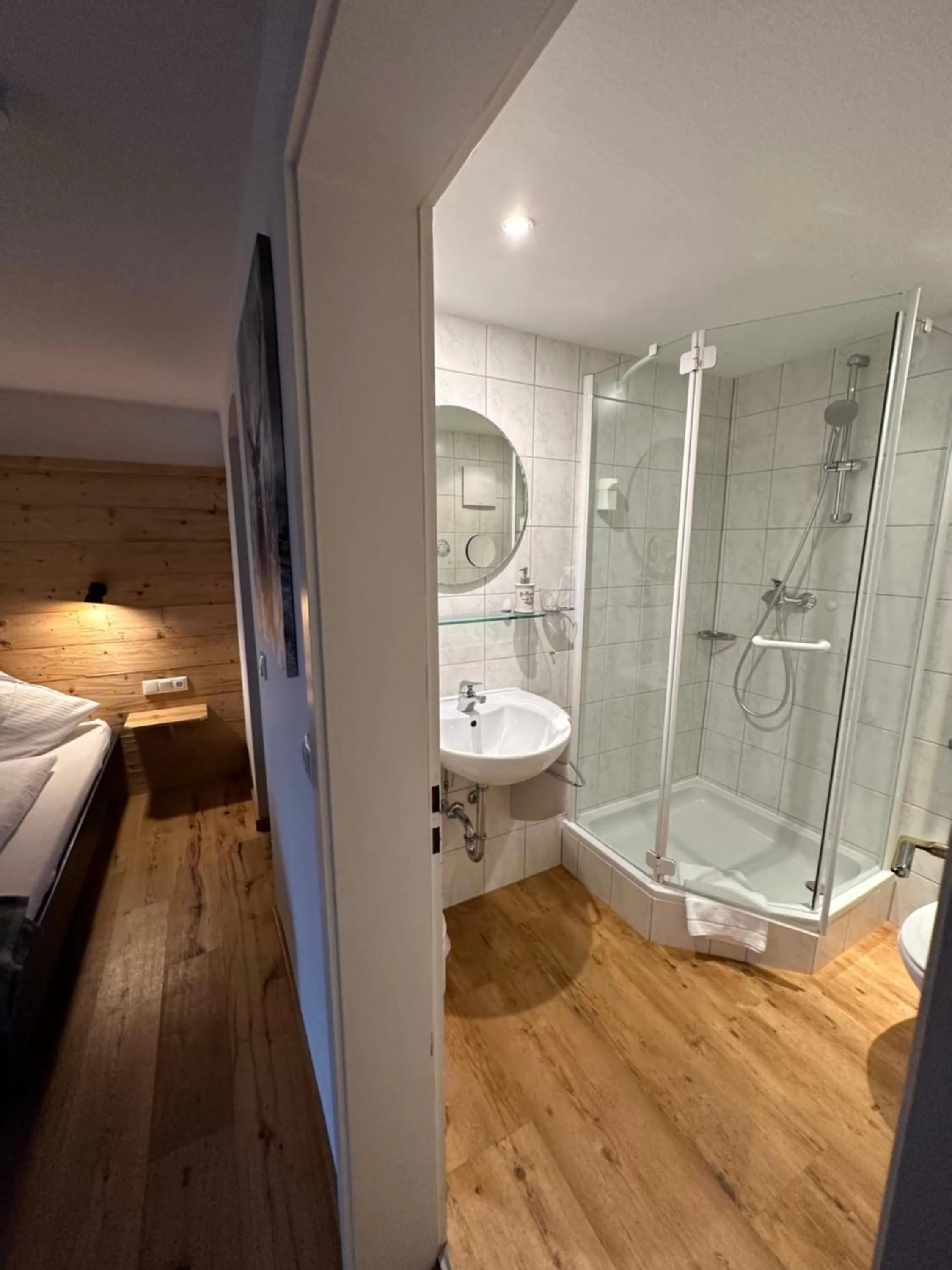 Shower in Hotel Bergstätter Hof