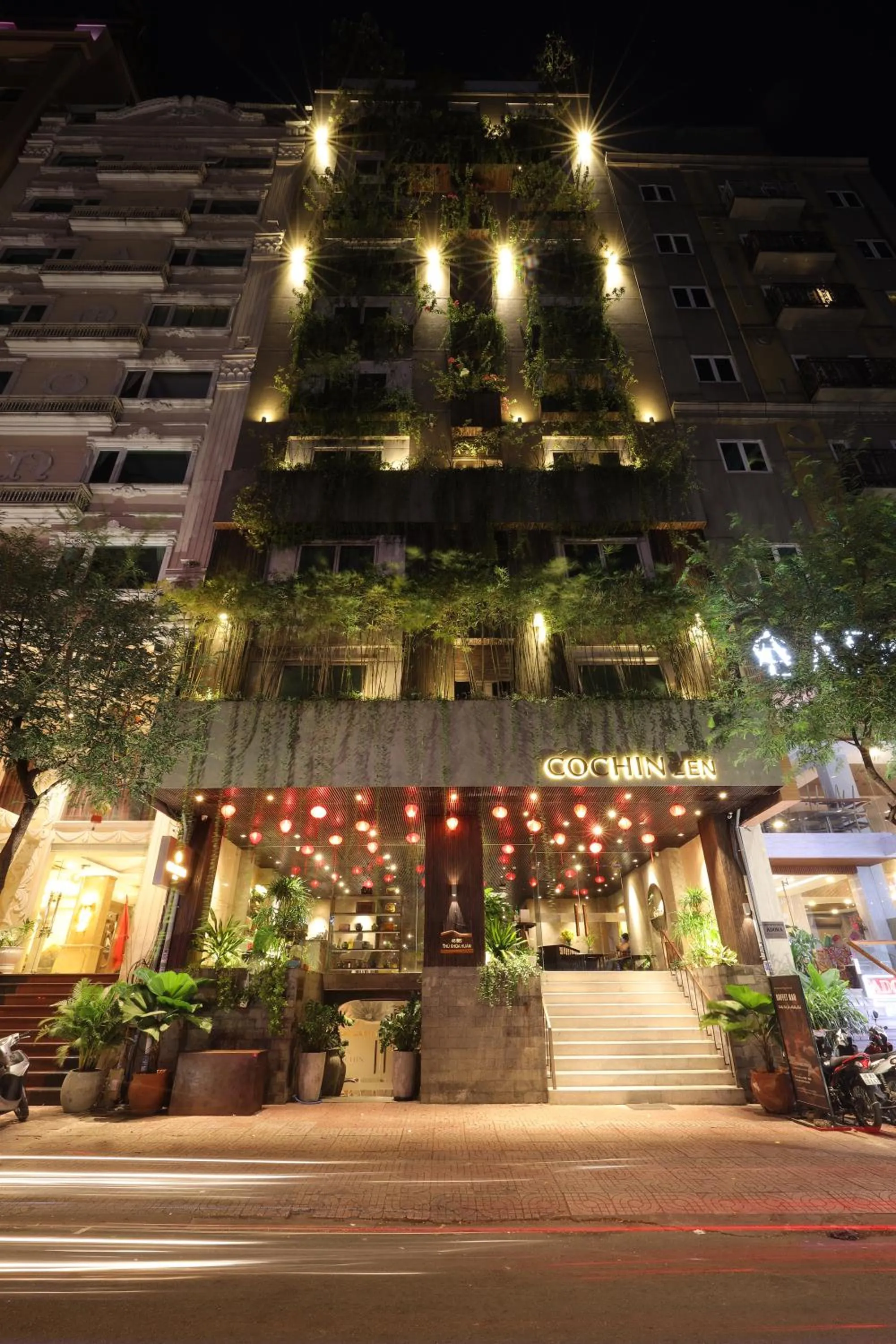 Property building in Cochin Zen Hotel