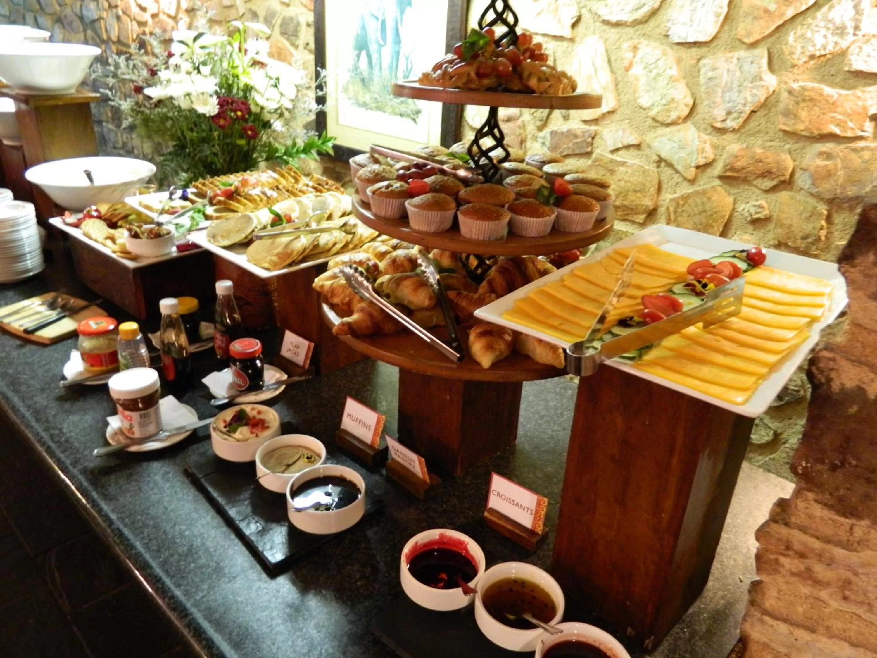 Buffet breakfast in Misty Hills Country Hotel, Conference Centre & Spa