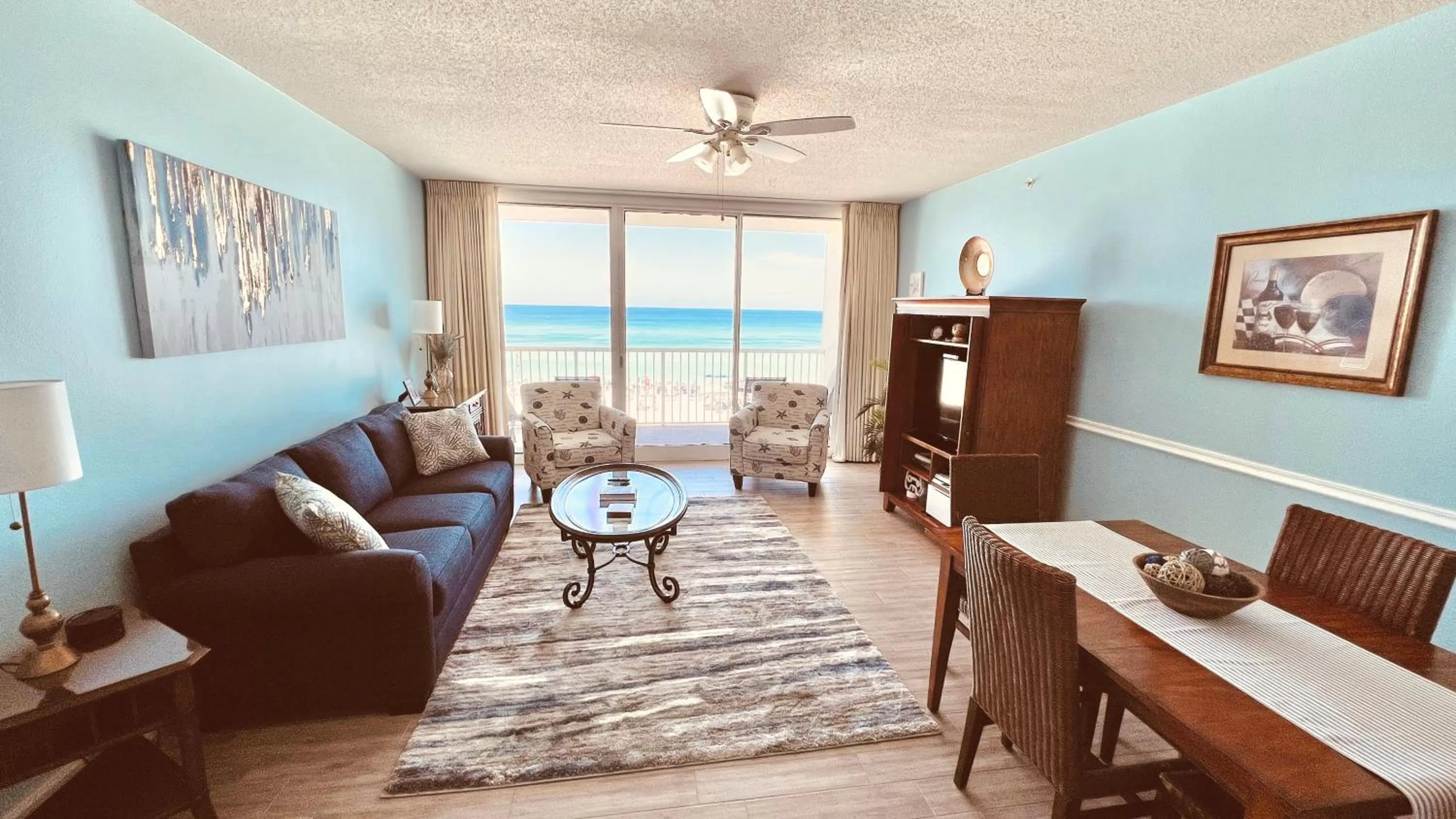 Seating Area in Majestic Beach Resort, Panama City Beach, Fl
