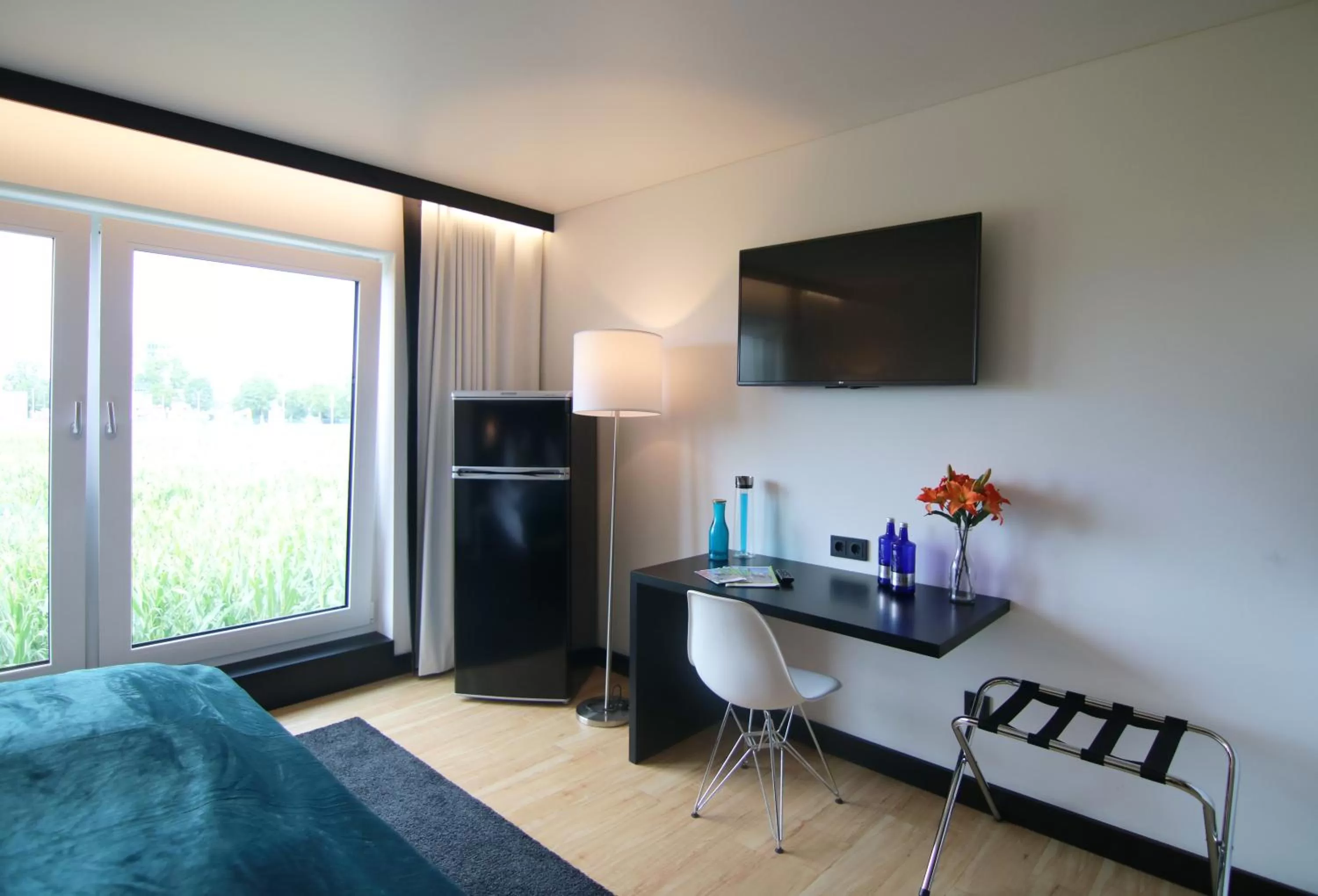 Decorative detail, TV/Entertainment Center in AI Hotel by WMM Hotels