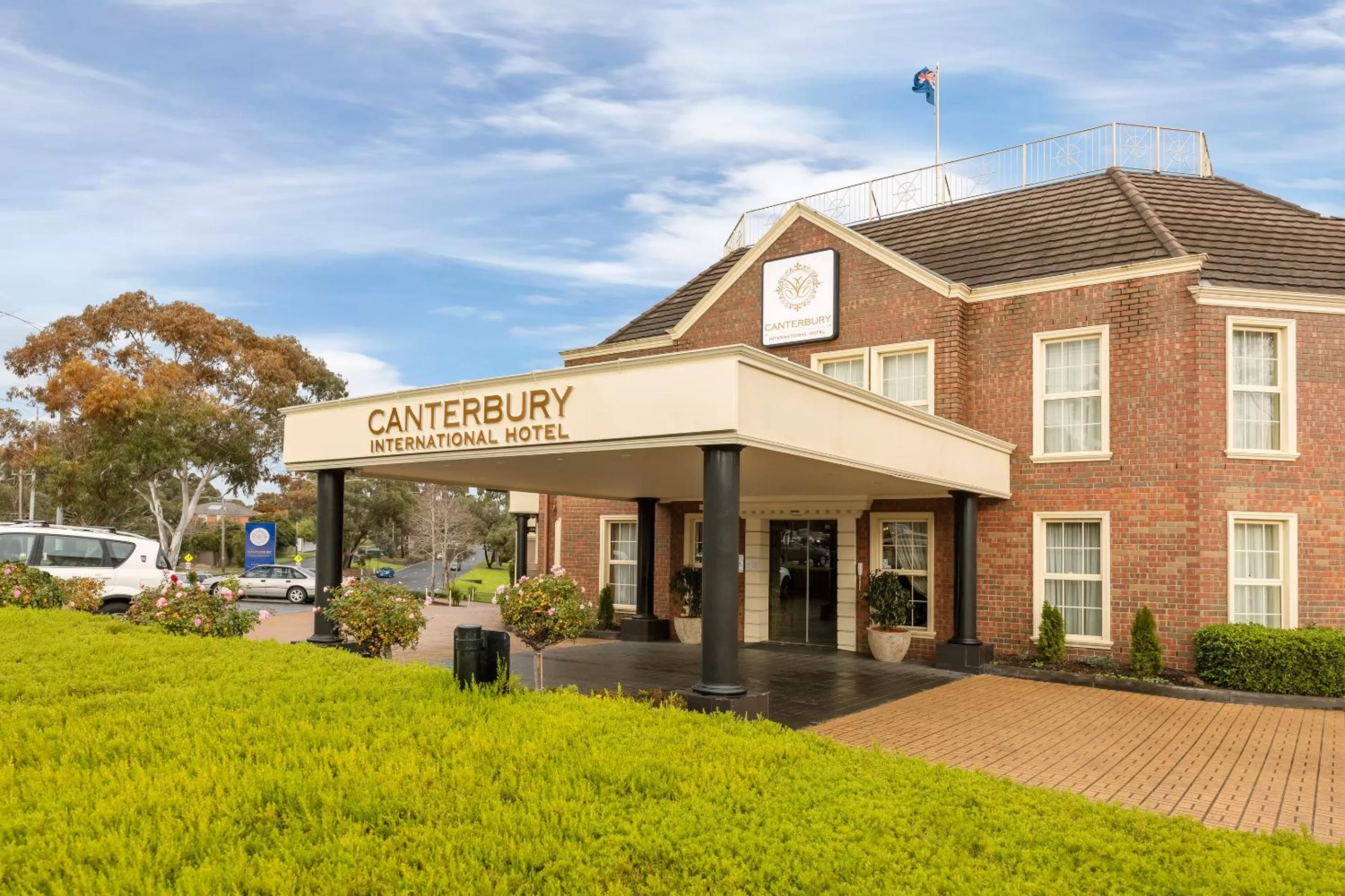 Property building in Canterbury International Hotel
