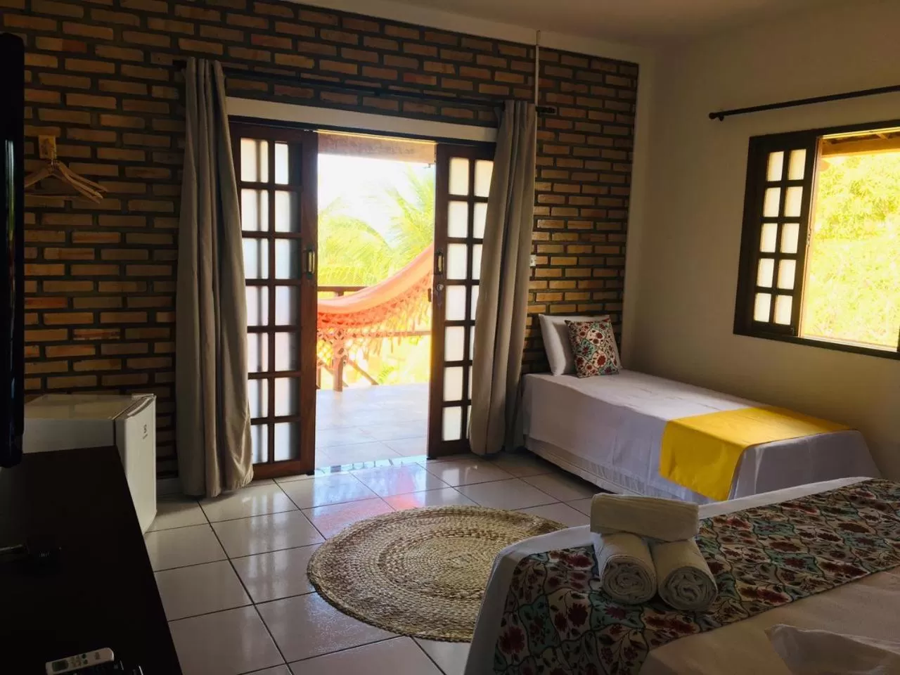 Bedroom, Bed in Pousada Ello