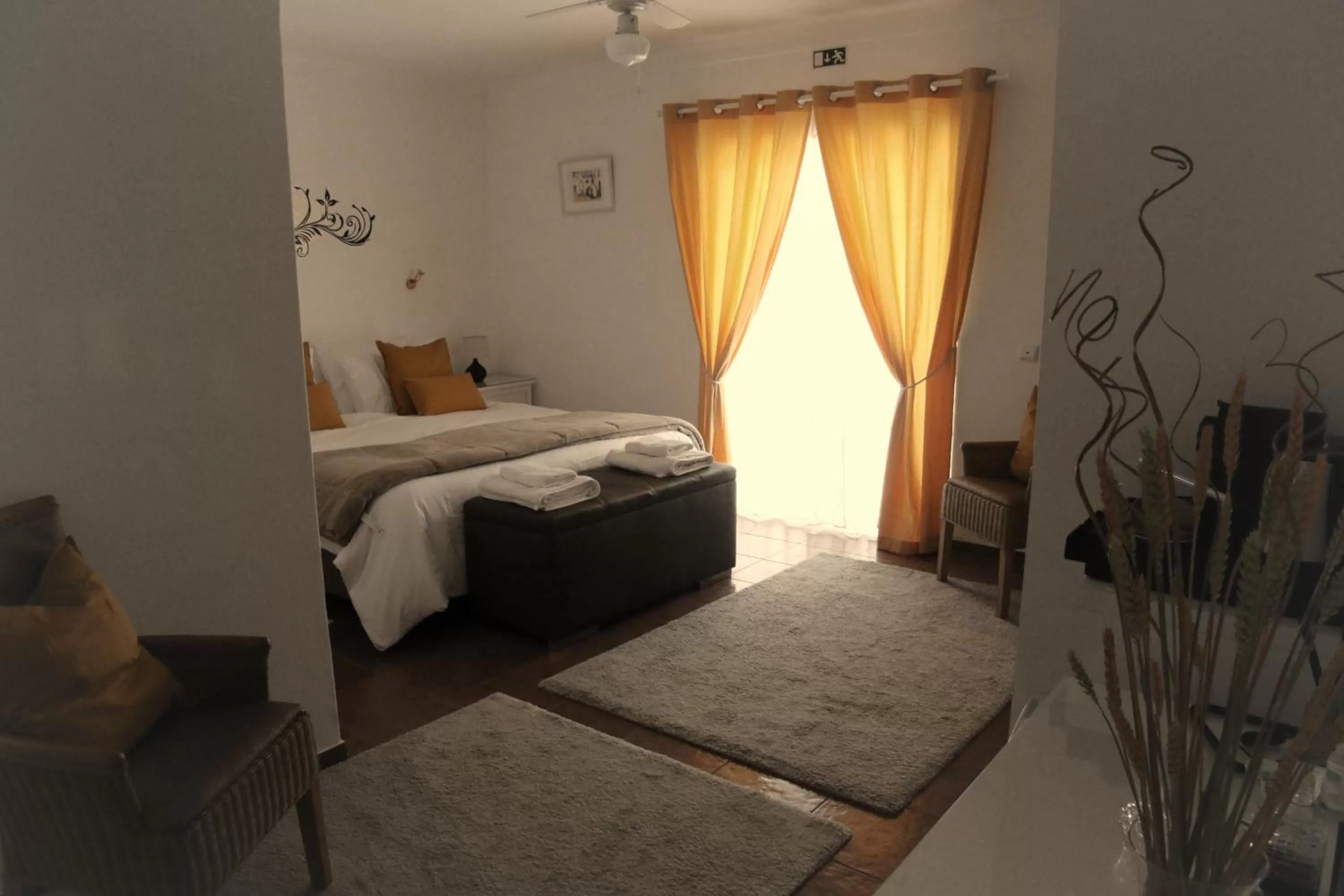 Bedroom, Bed in Casa das Palmas