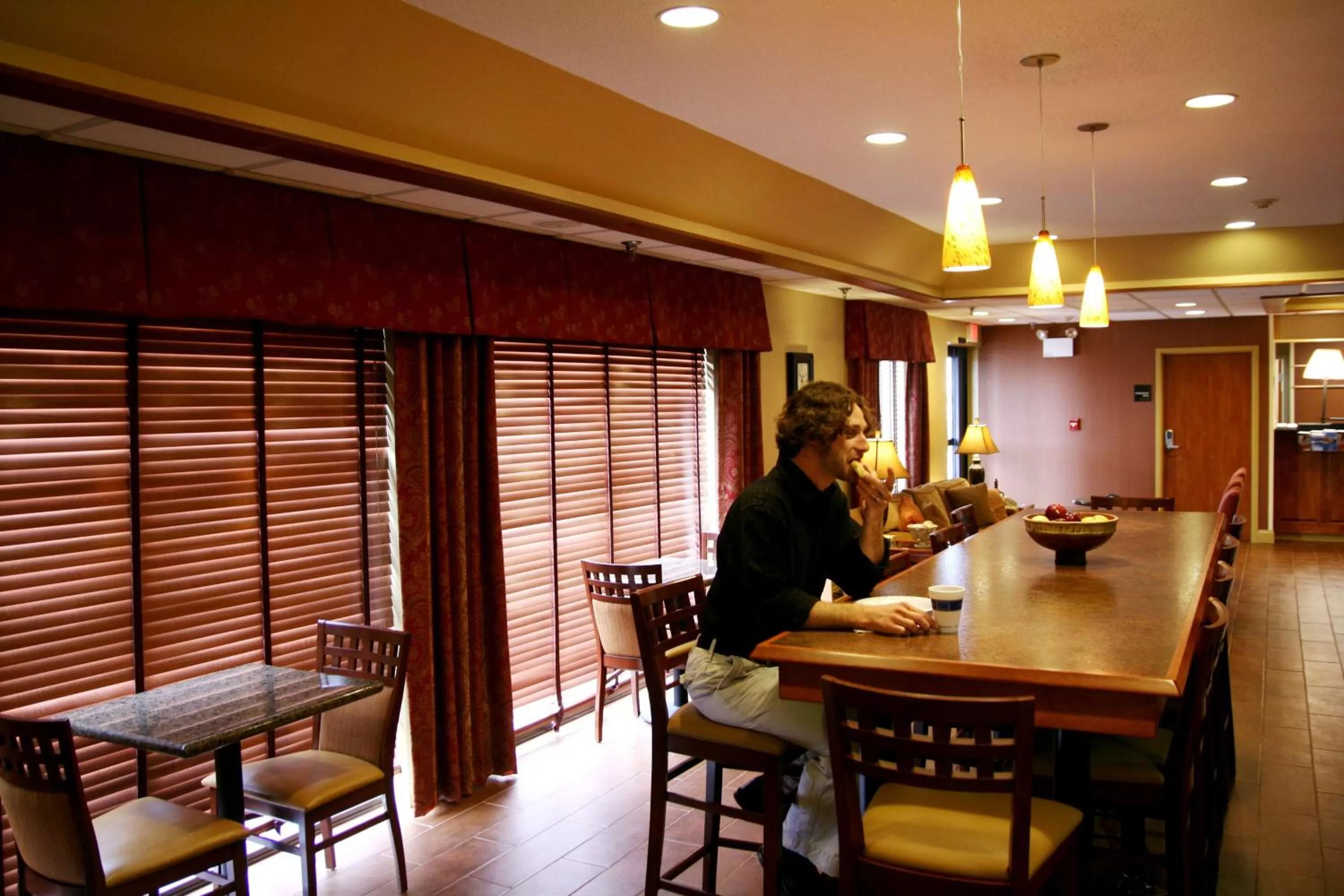 Lobby or reception in Hampton Inn Marion