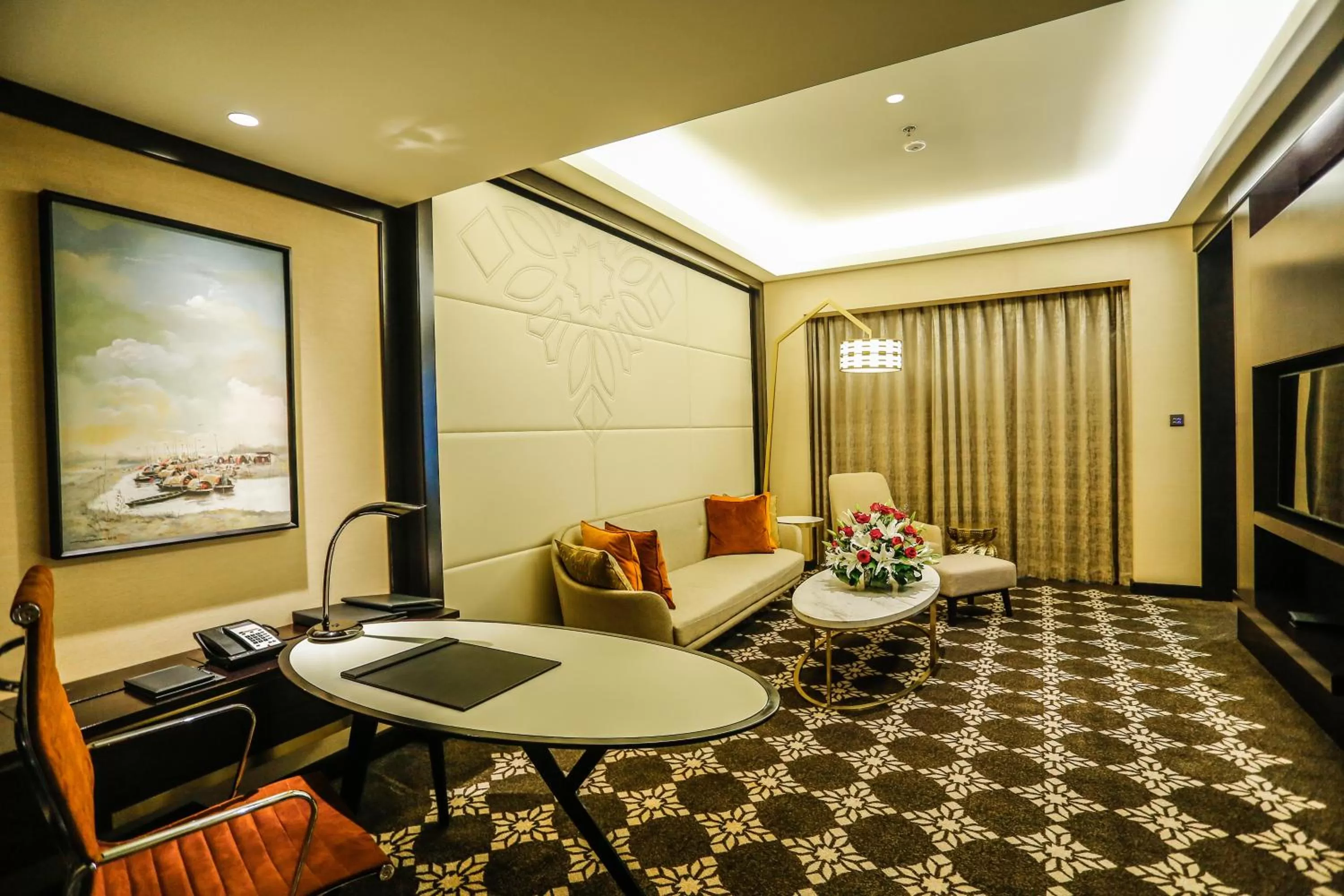 Seating area in InterContinental Dhaka by IHG