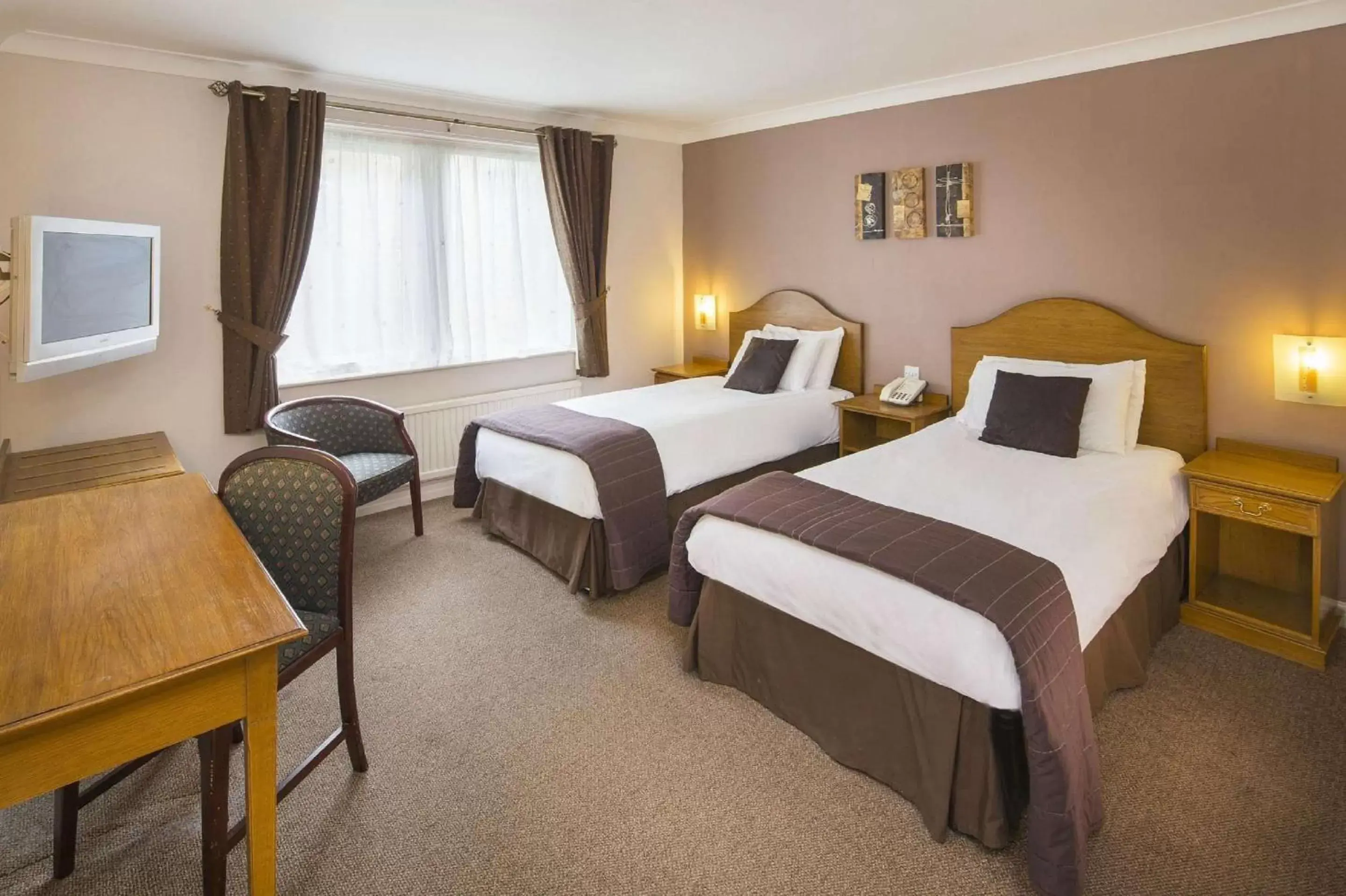 Standard Twin Room in The Old Golf House Sure Hotel Collection by Best Western Standard Twin Room in The Old Golf House Sure Hotel Collection by Best Western