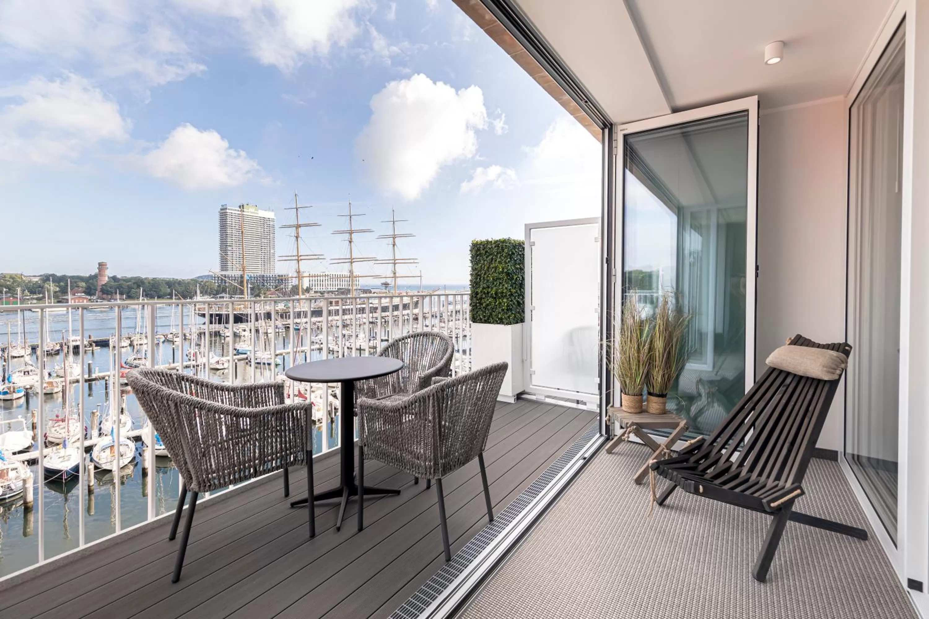 Balcony/Terrace in SlowDown Travemünde