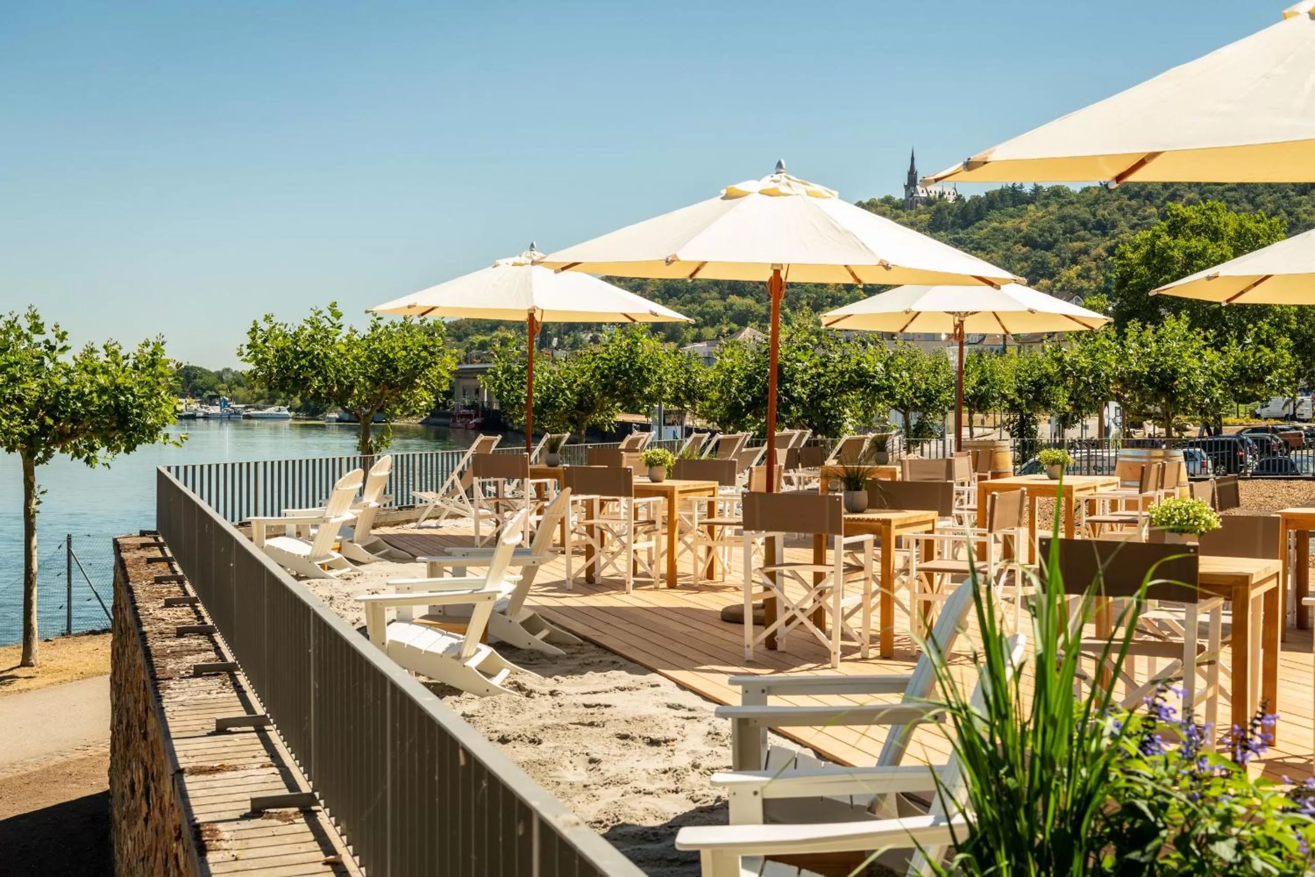 Balcony/Terrace in PAPA RHEIN - Hotel & Spa