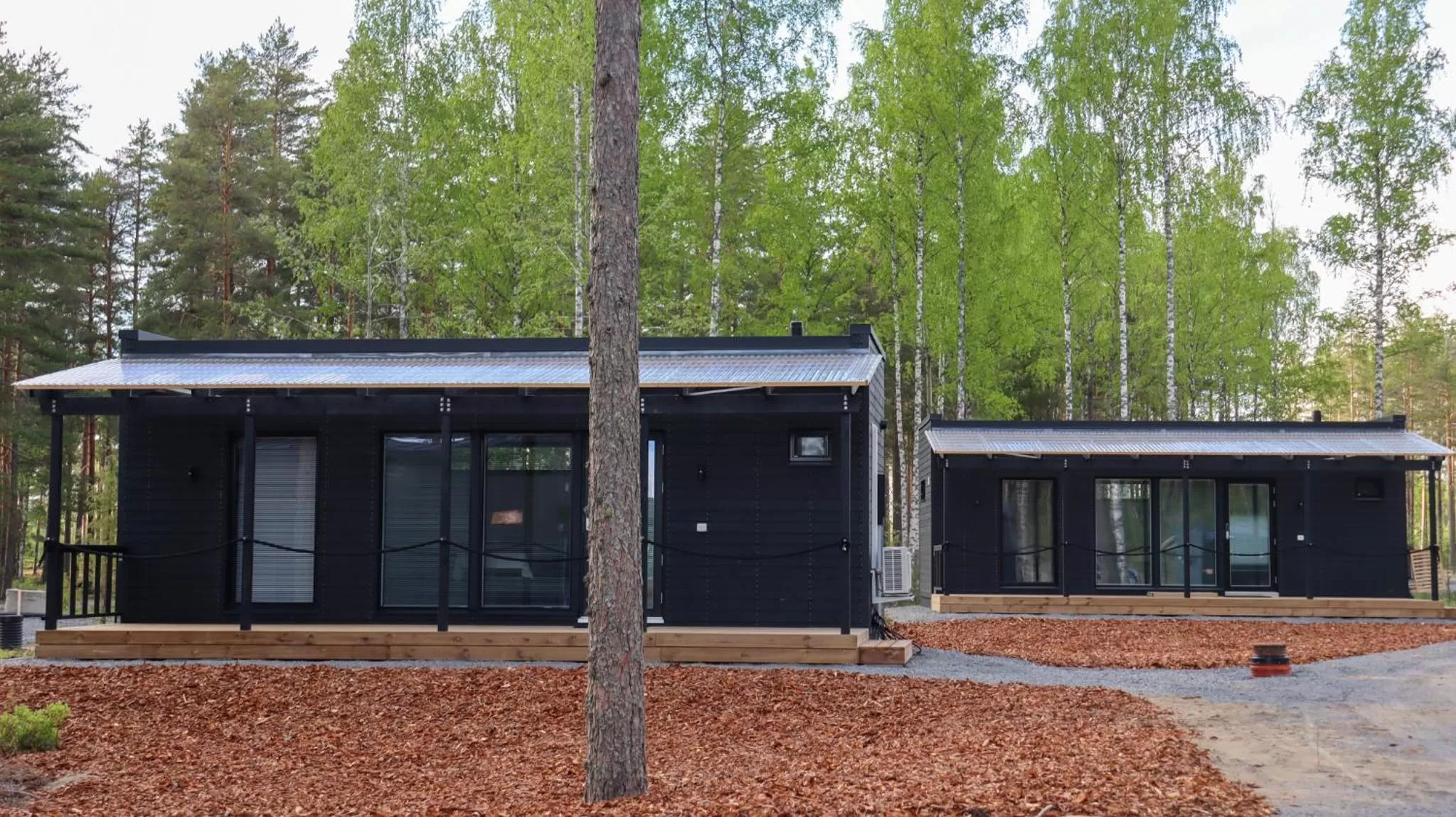 Facade/entrance in Pistohiekka Resort