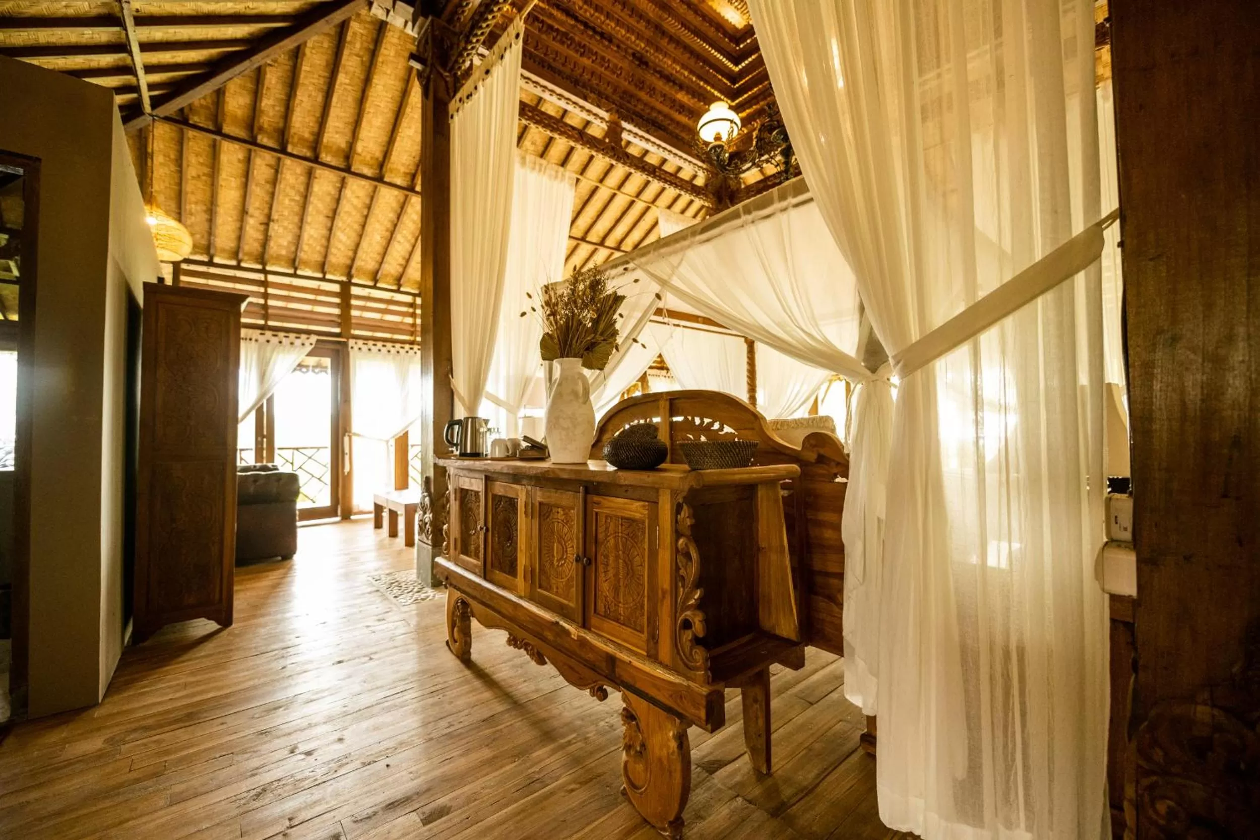 Bedroom in Tanah Damai Hotel