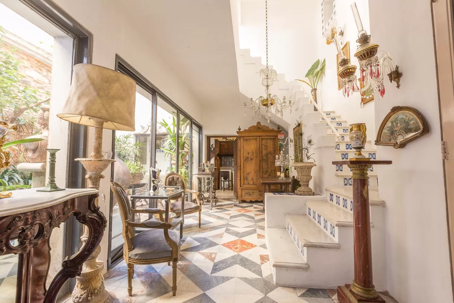 Lobby or reception, Restaurant/Places to Eat in Virreinato Hotel Boutique