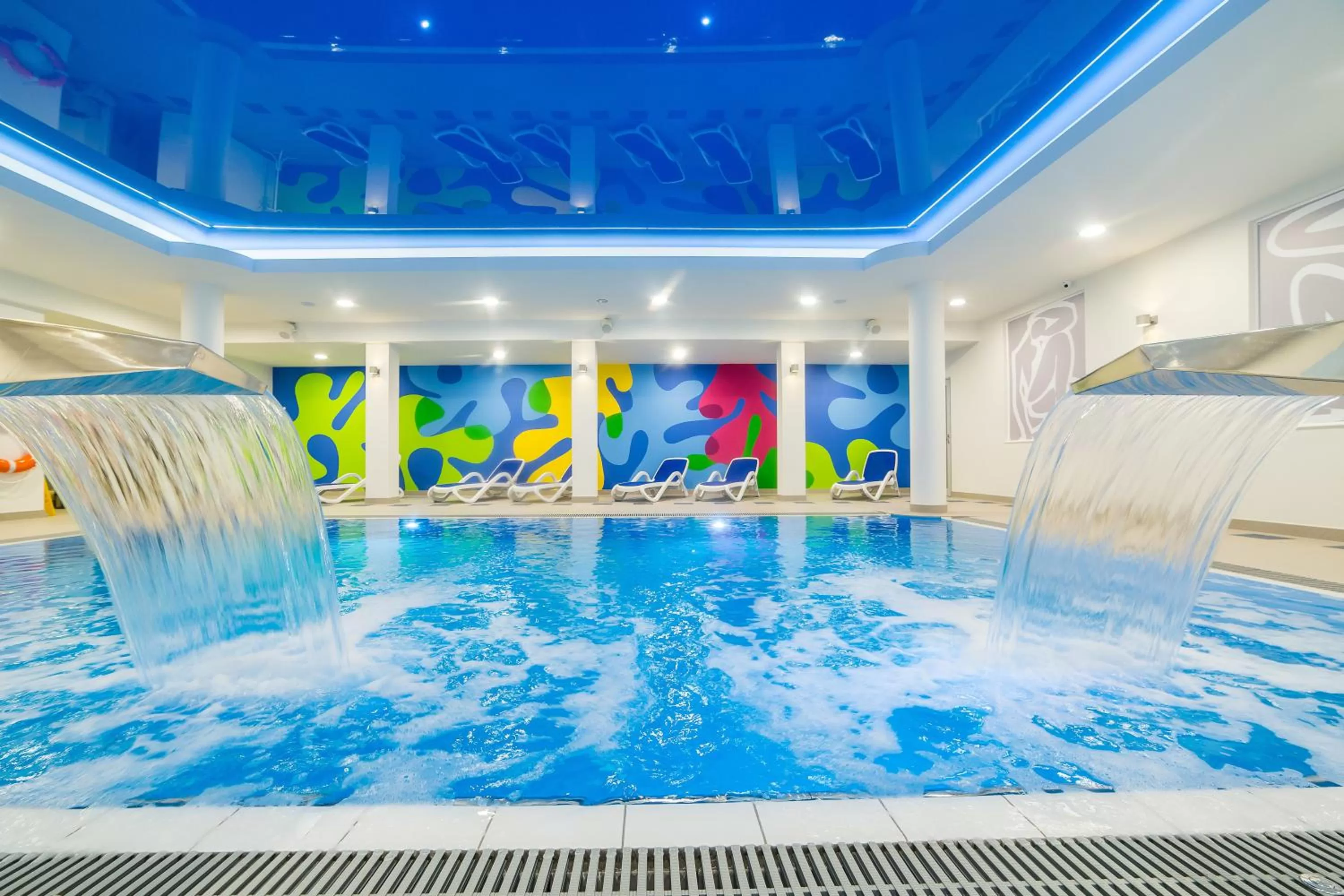 Swimming pool in Hotel New Skanpol