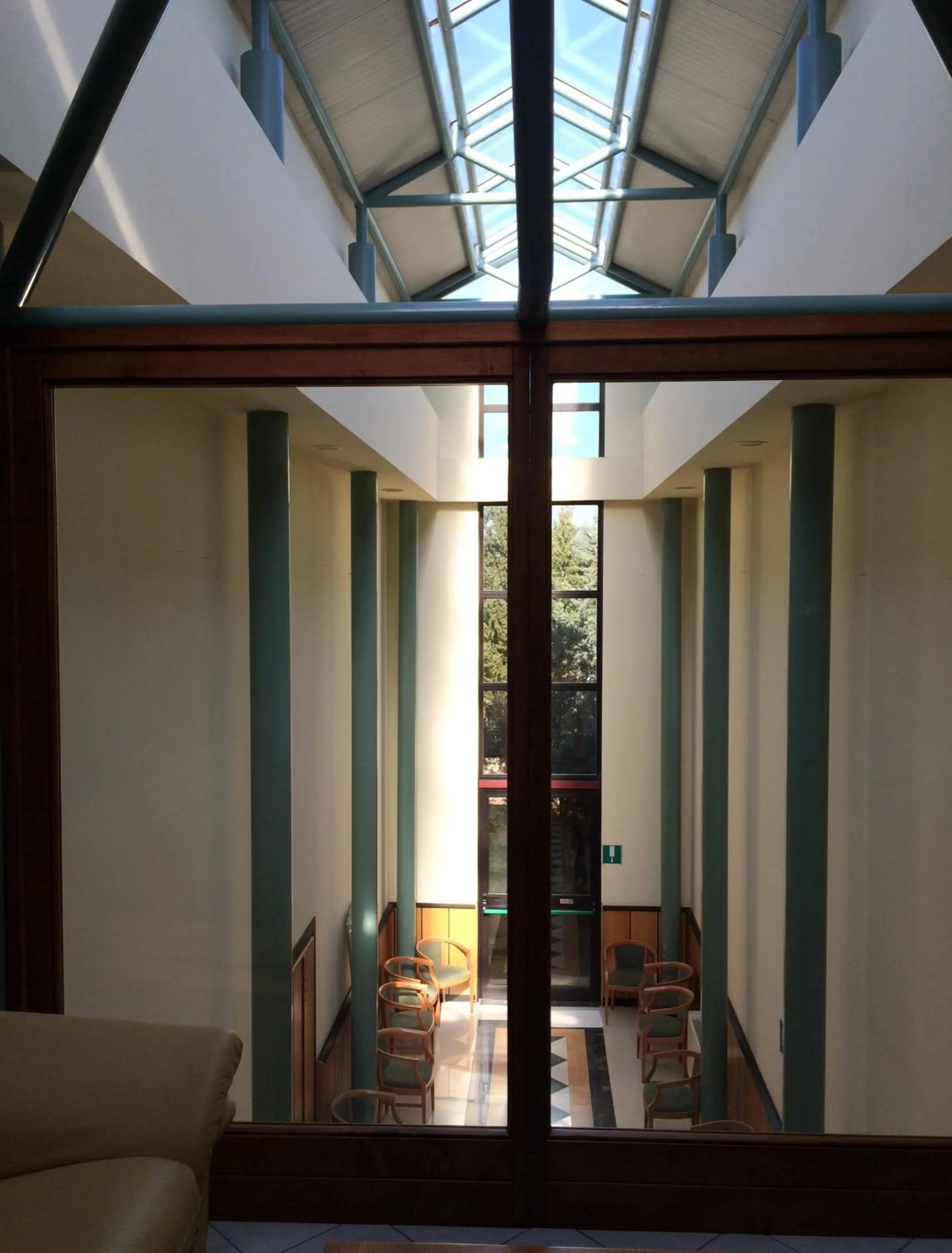 Decorative detail in Hotel D.G. Garden