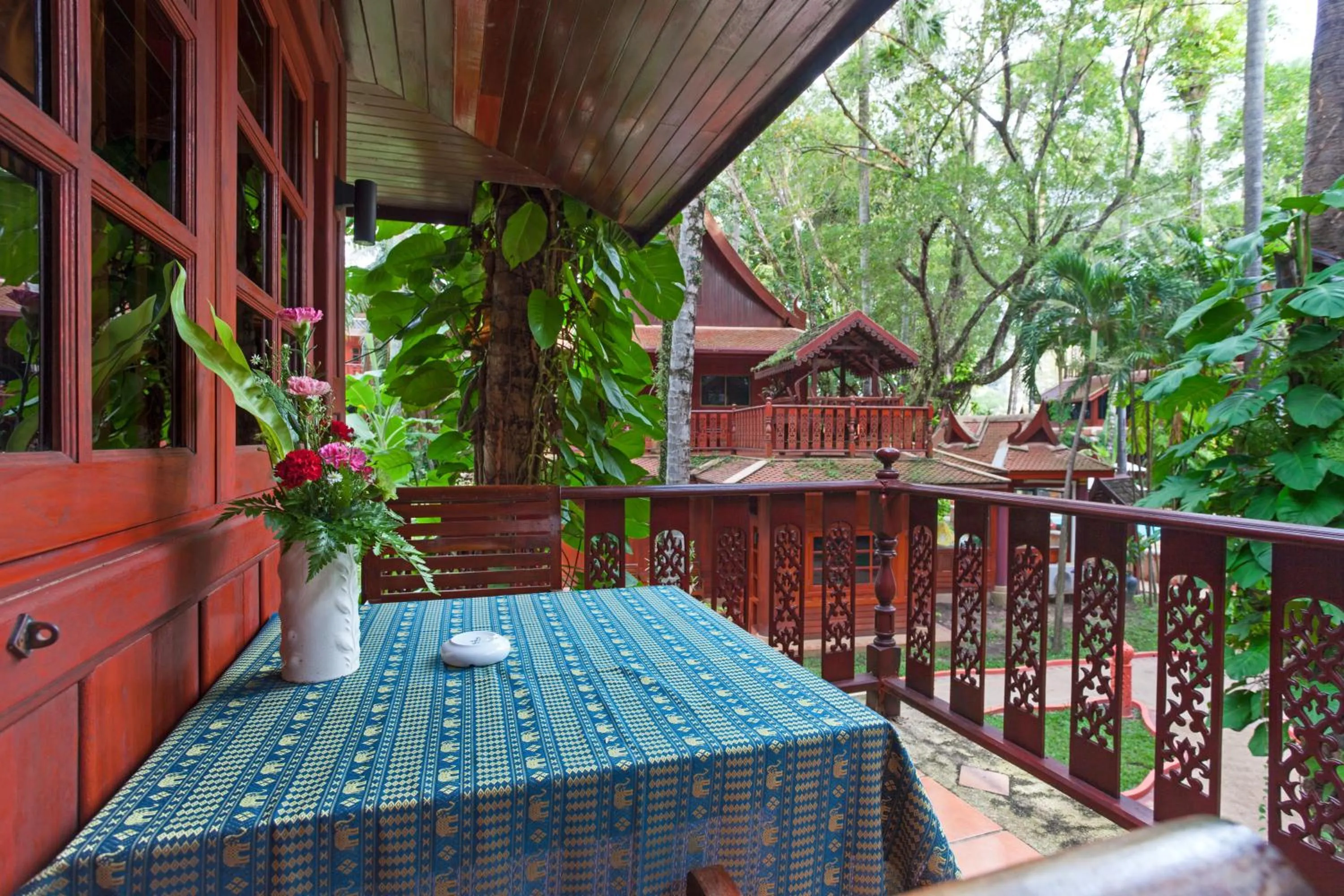 Balcony/Terrace in Royal Phawadee Village Patong - 2 Minutes walk to the beach