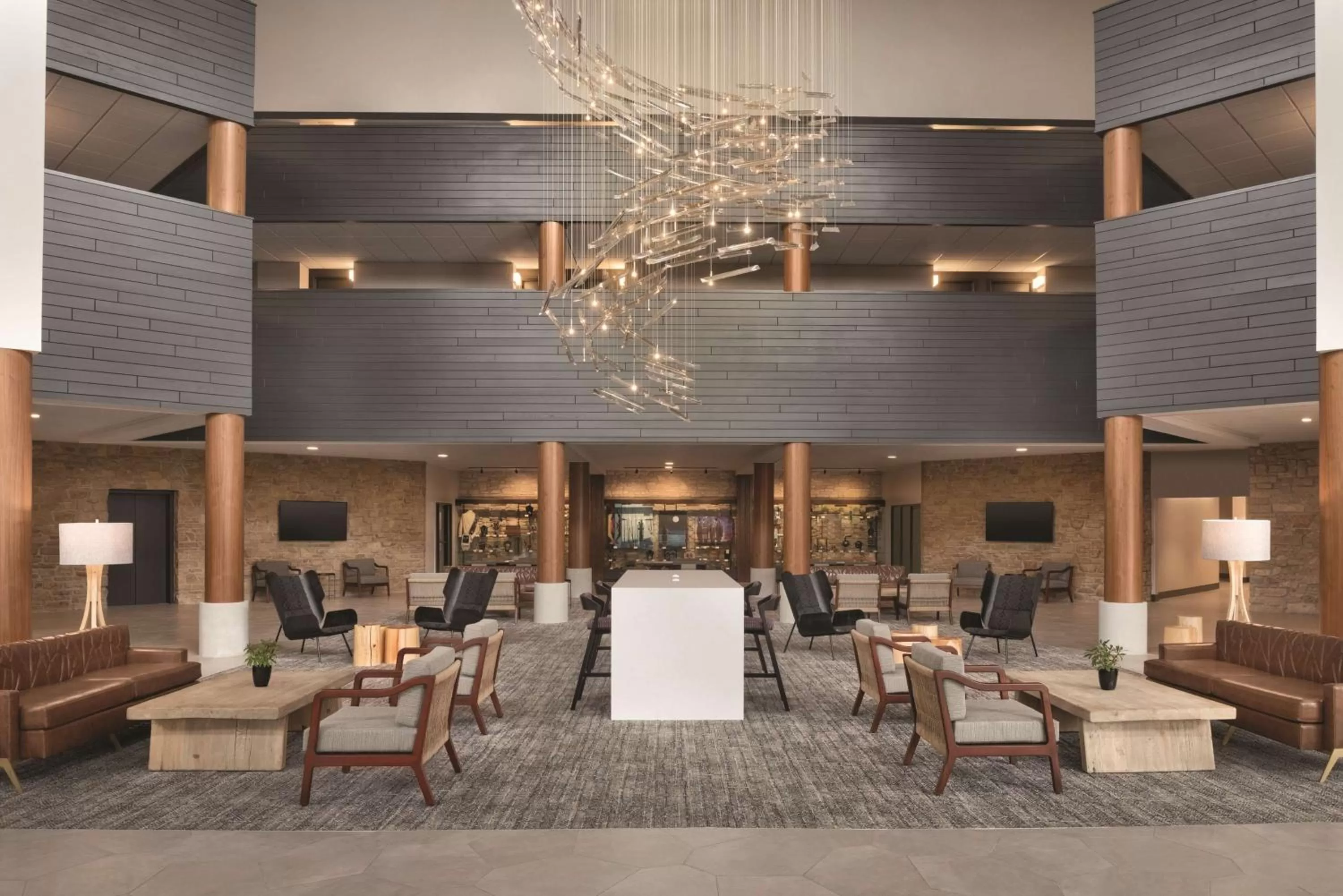 Lobby or reception in Radisson Hotel & Conference Center Green Bay