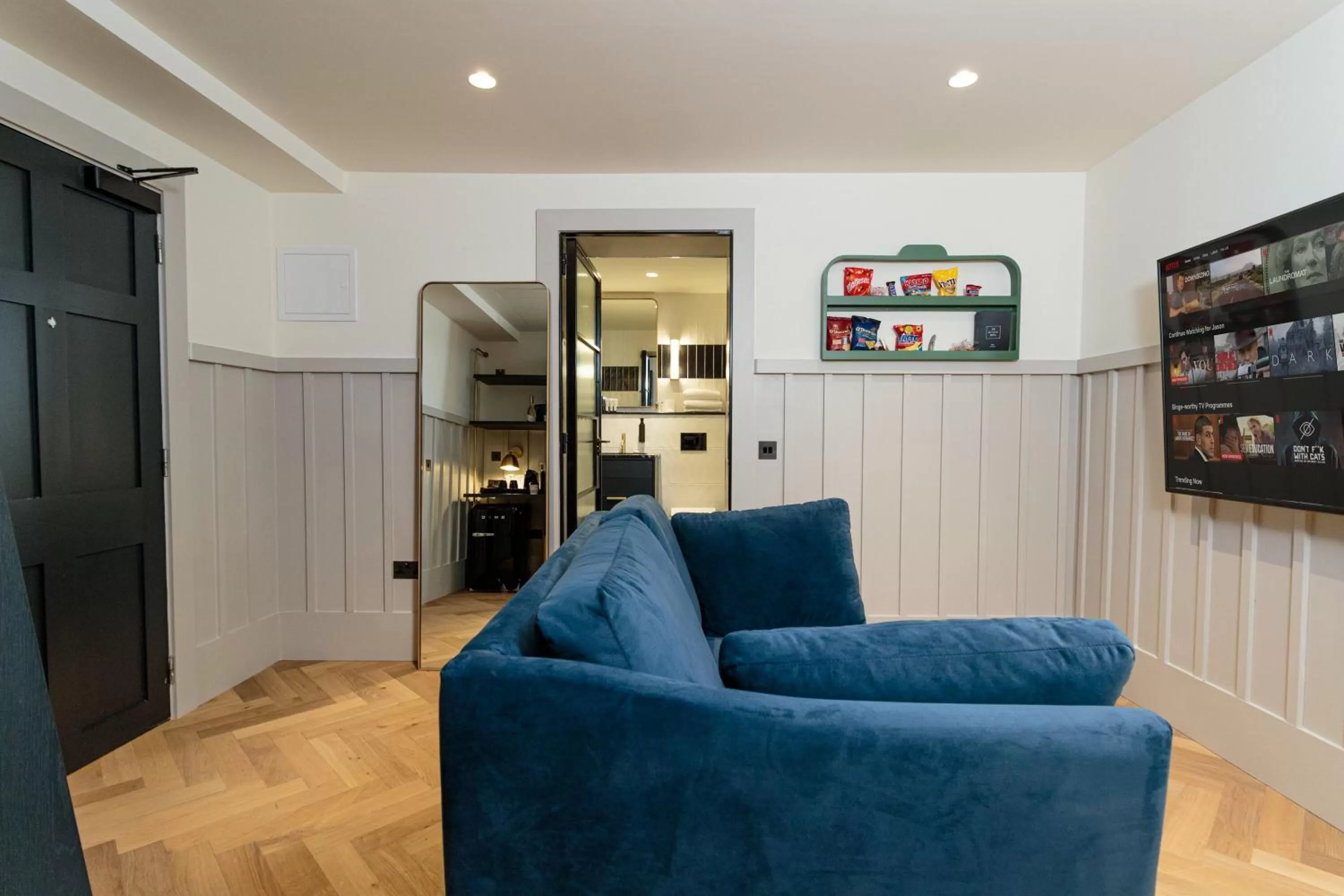 Living room in The Clarence