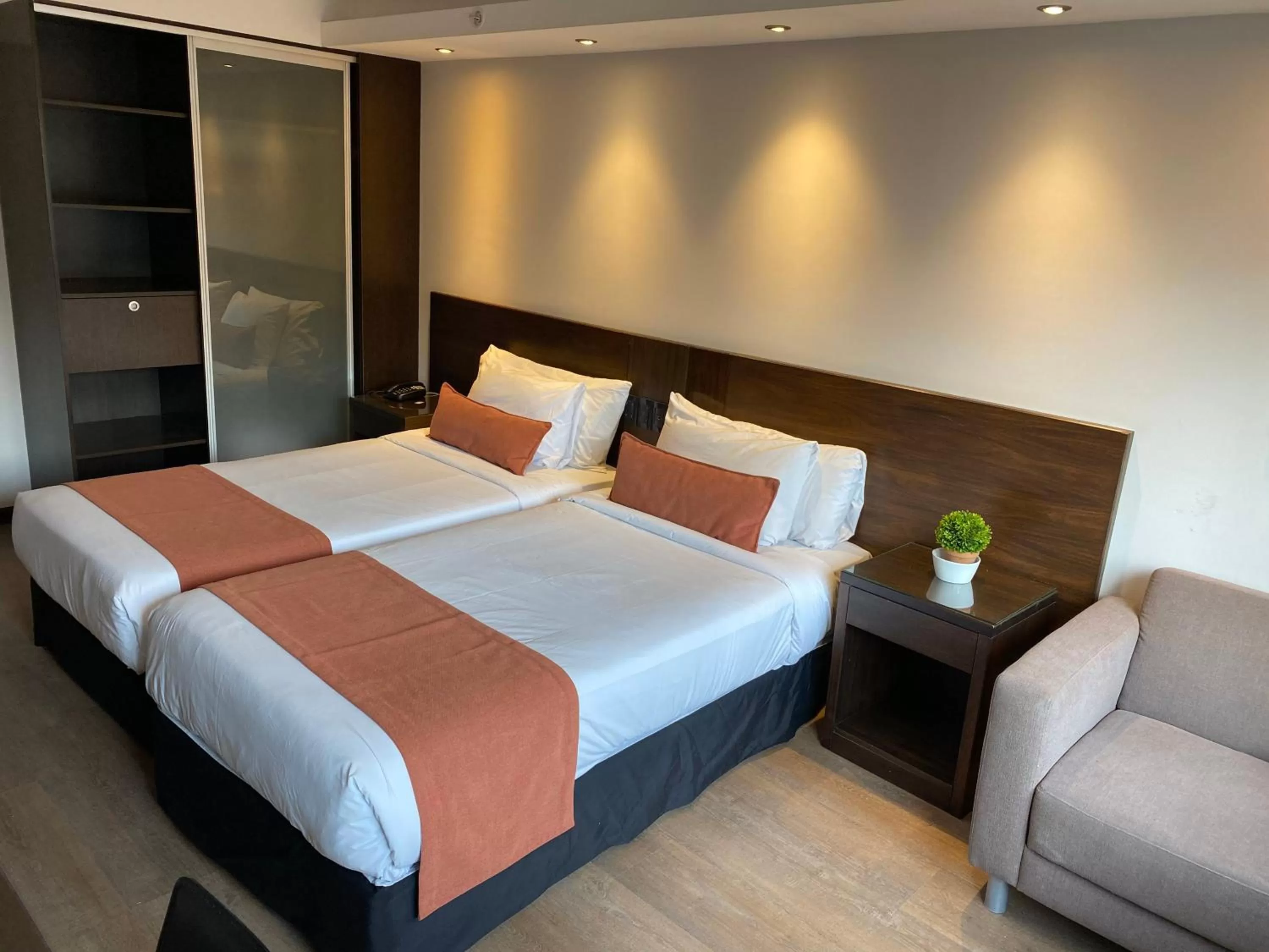 Bed in Crystal Tower