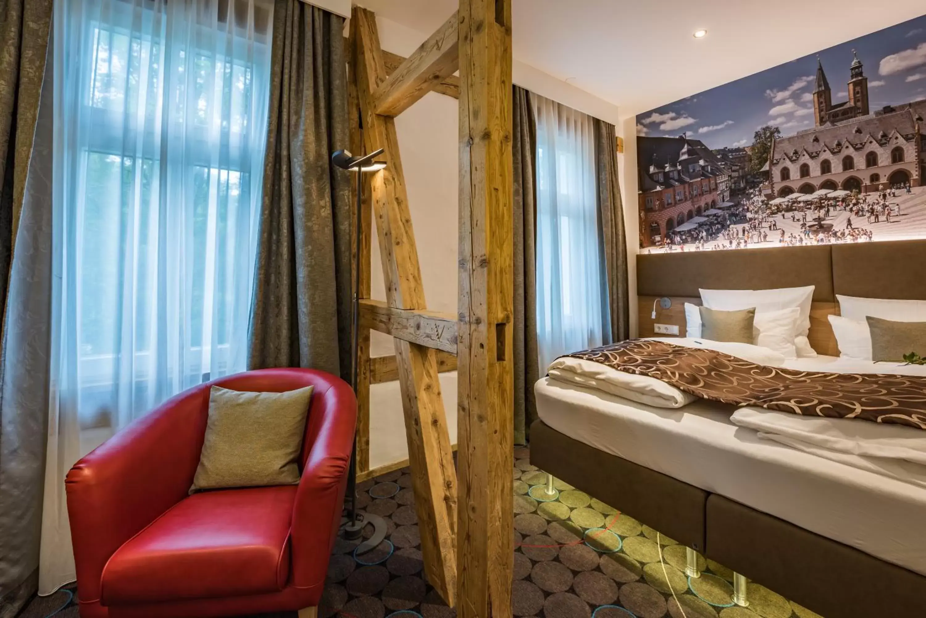 Double Room in AKZENT Hotel Villa Saxer Double Room in AKZENT Hotel Villa Saxer