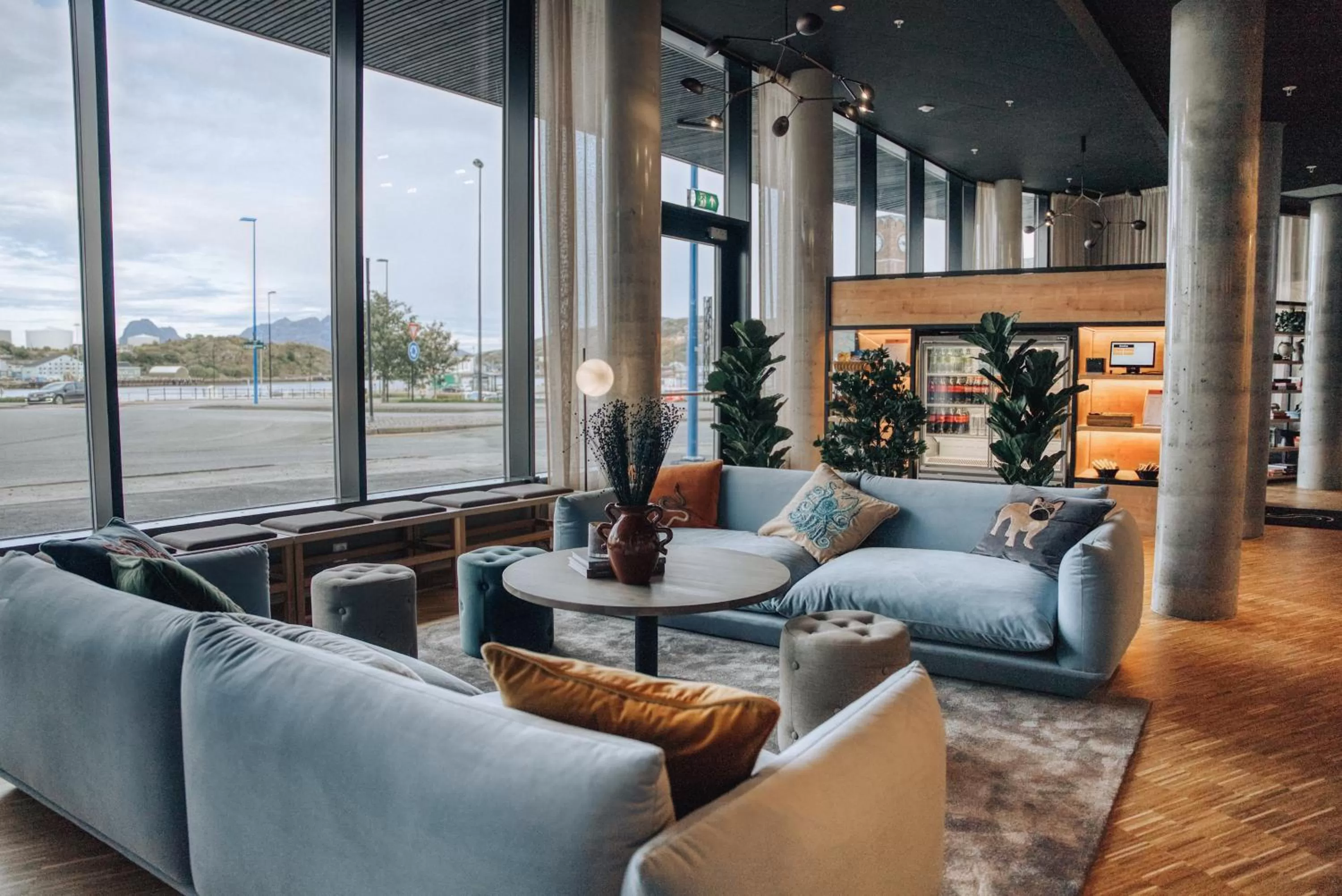 Seating area in Smarthotel Bodø