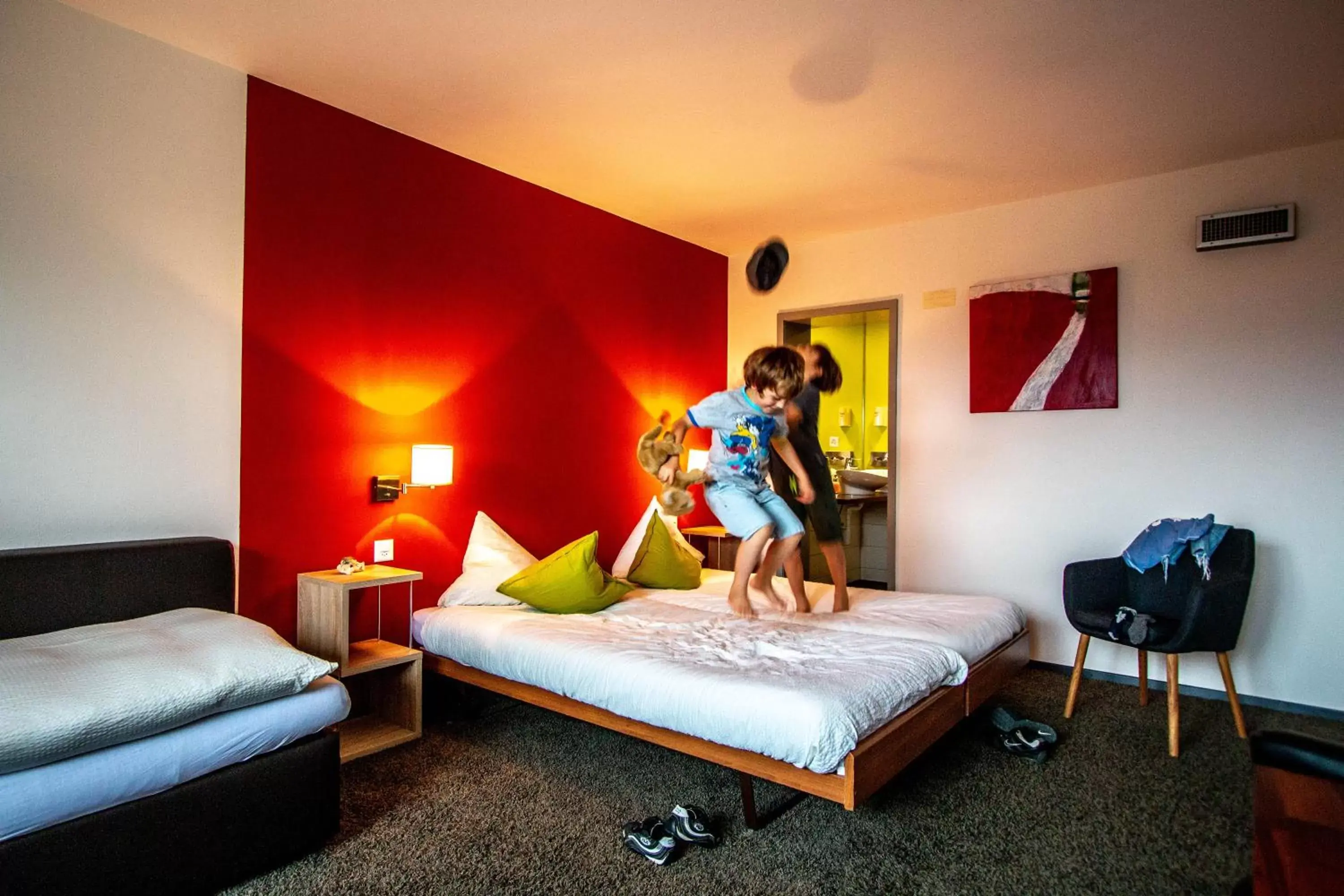 Double Room with Sofa Bed in Hotel AM Schloss Double Room with Sofa Bed in Hotel AM Schloss