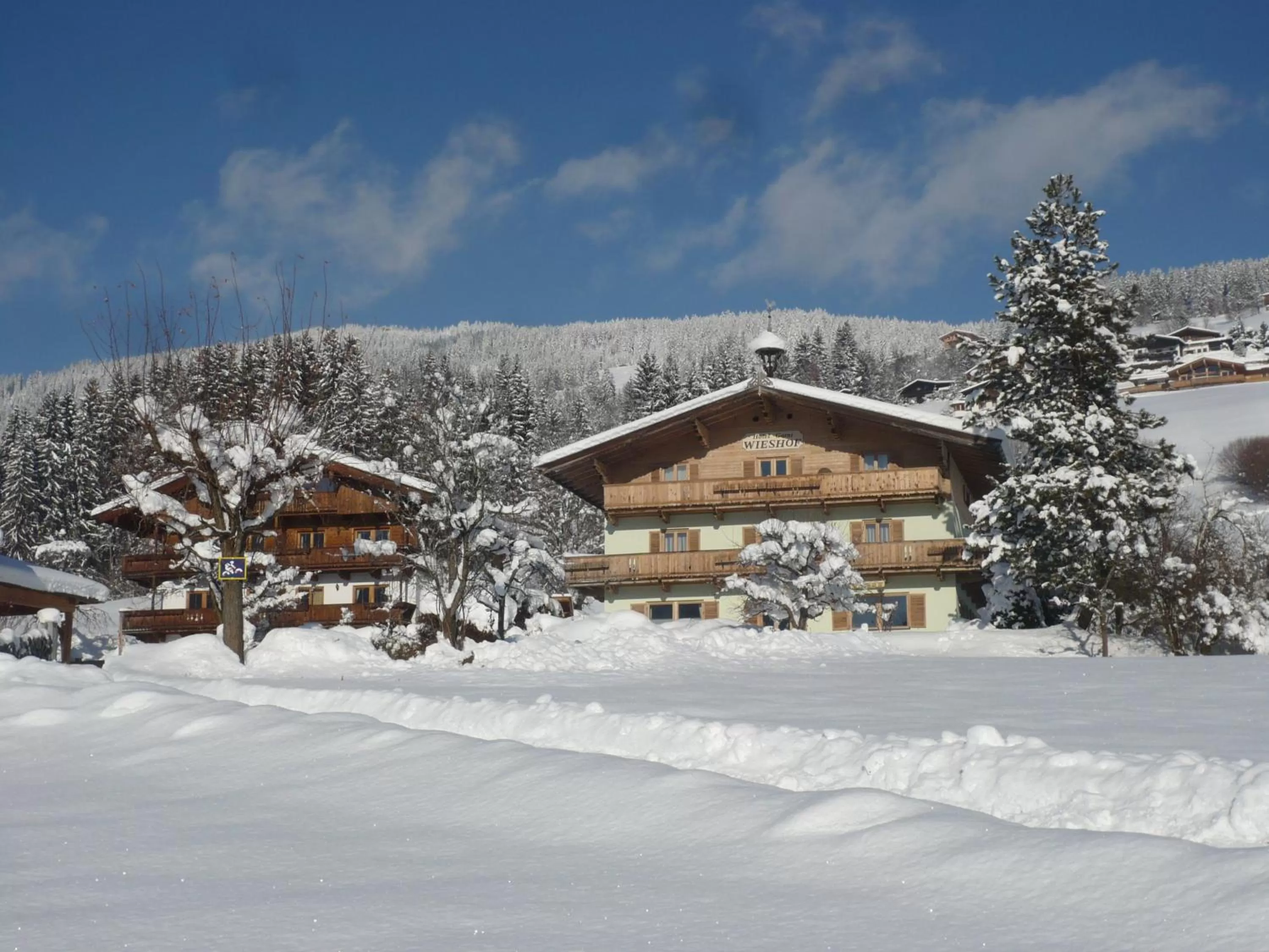 Winter in Hotel Garni Wieshof