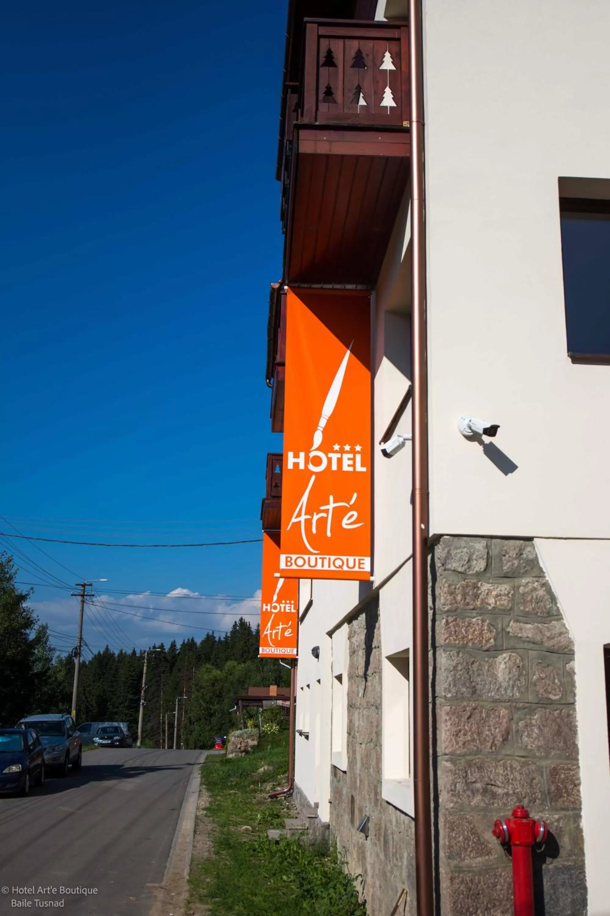 Property Building in Art'e Boutique Hotel