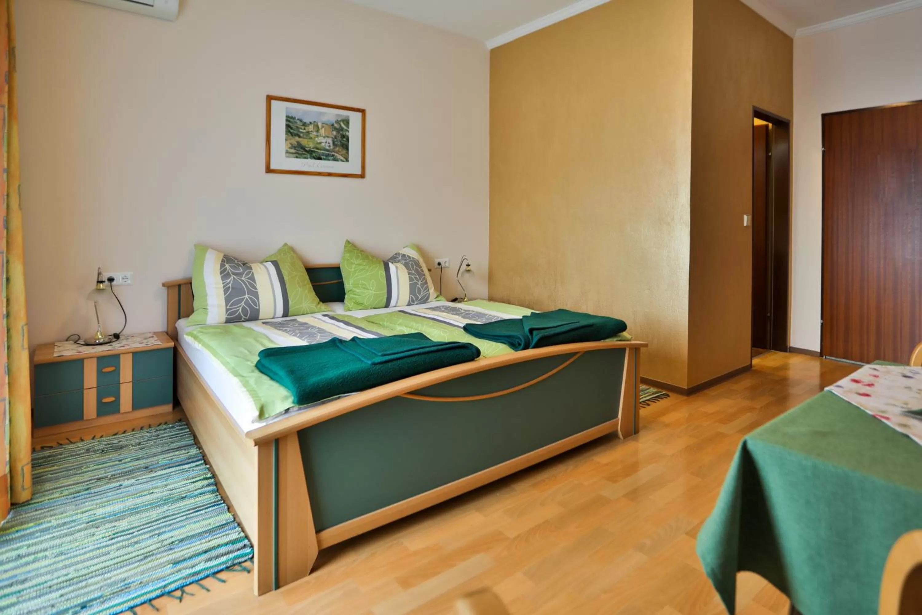 Bed in Gasthof Bader