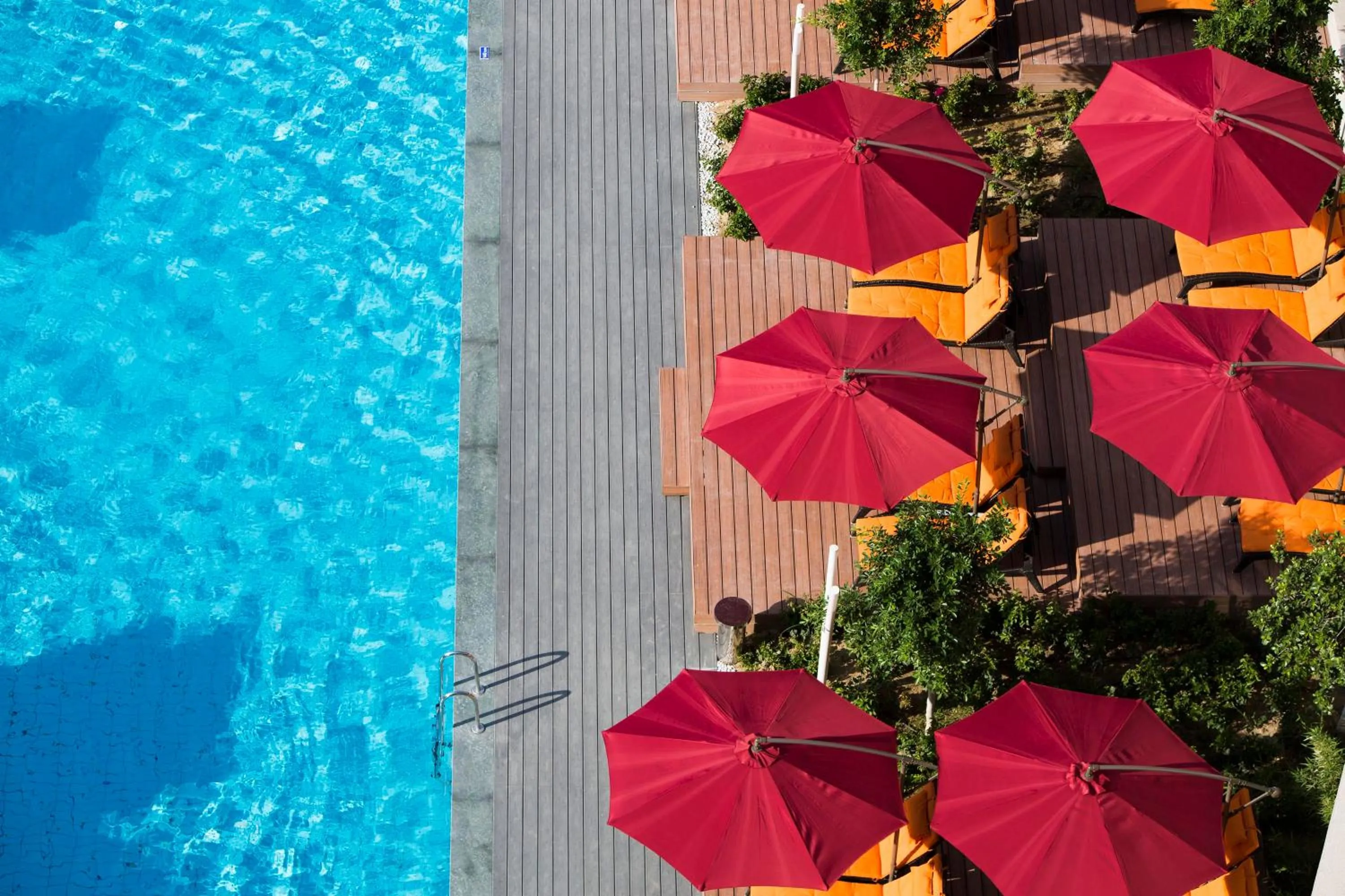 Pool view in The Sense Deluxe