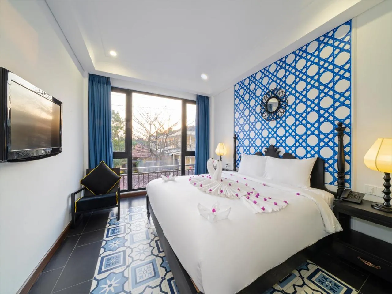 Bedroom, Bed in Thanh Binh Central Hotel