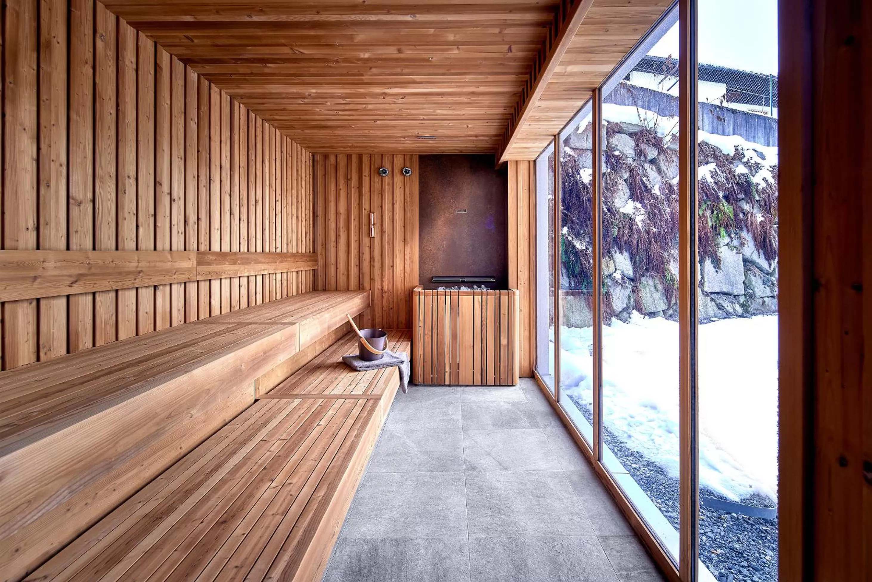 Sauna in ever grün KAPRUN