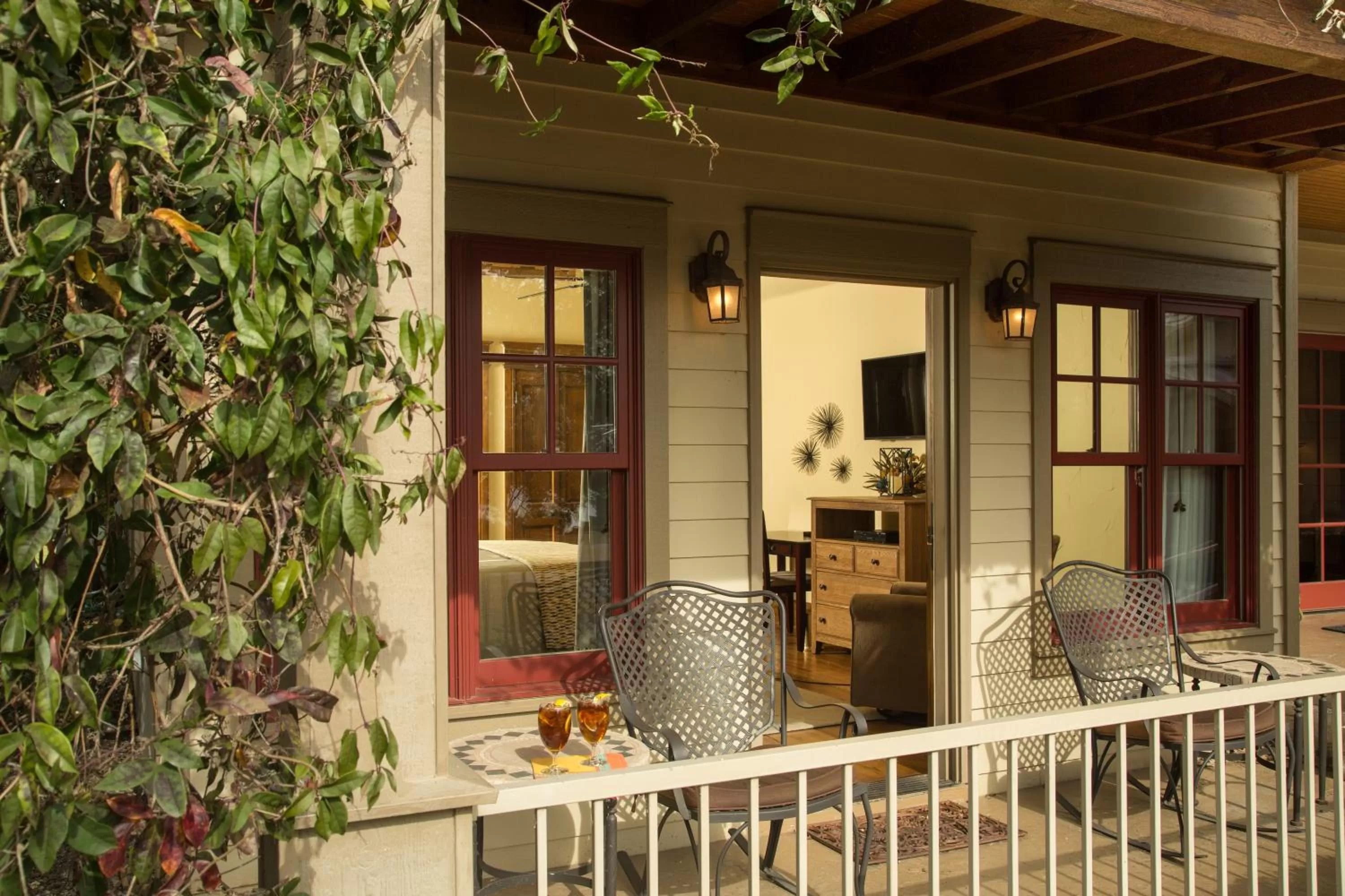 Patio in Inn on Lake Granbury a Boutique Hotel