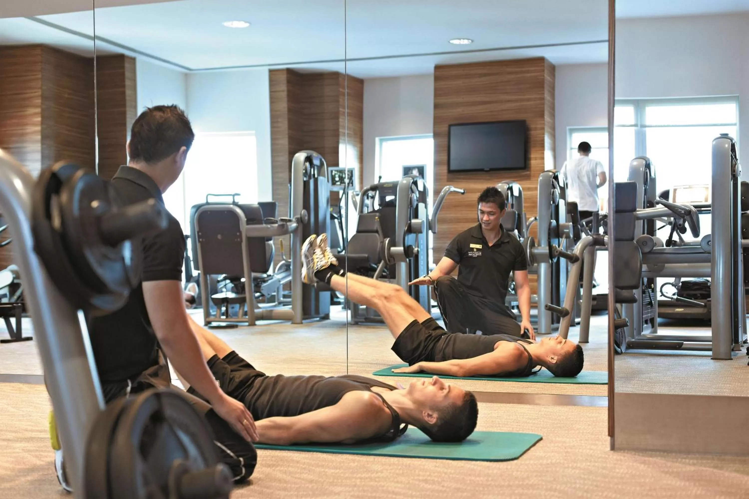 Fitness centre/facilities in Shangri-La Dubai
