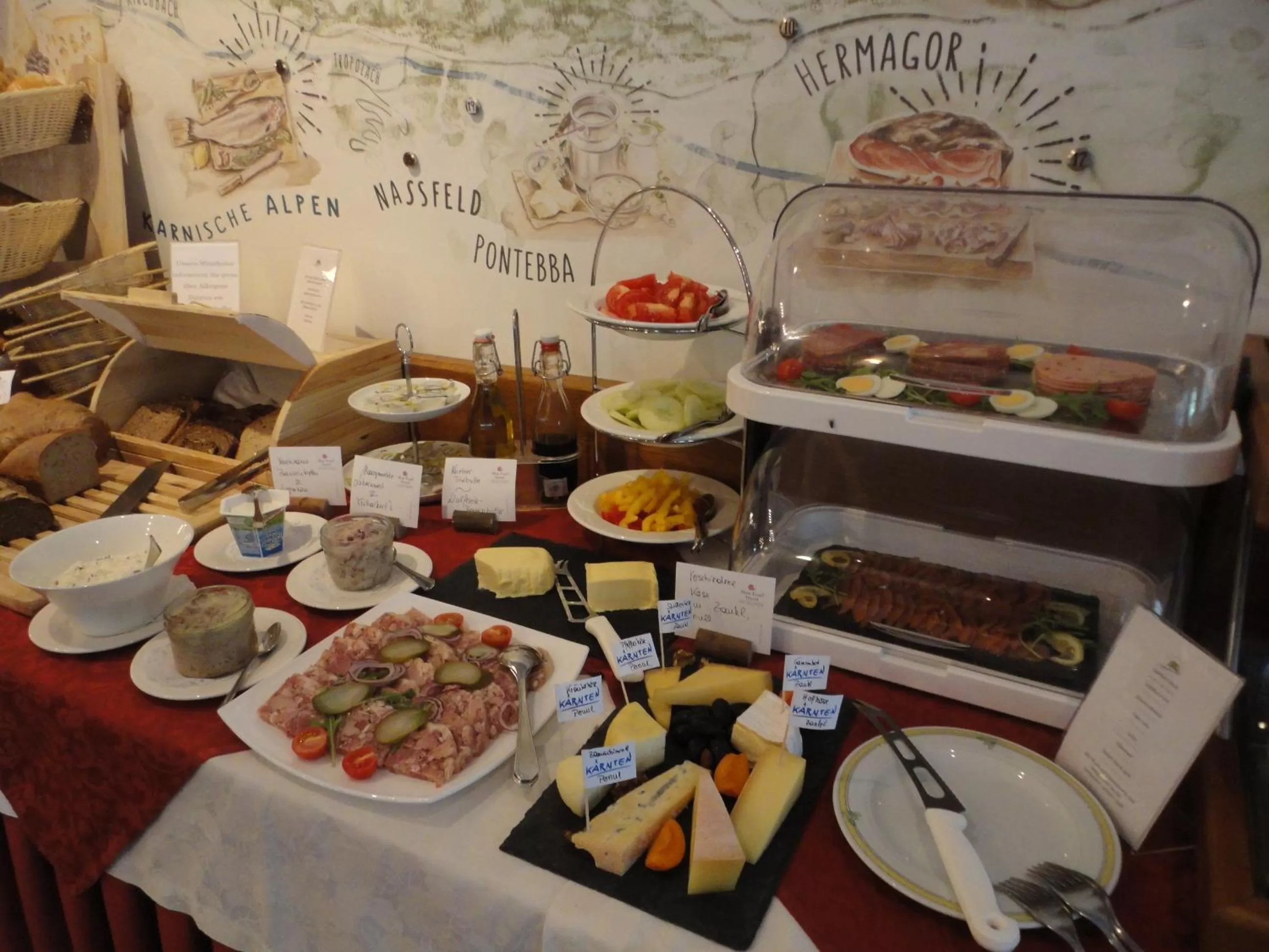 Food and drinks in Hotel Schloss Lerchenhof