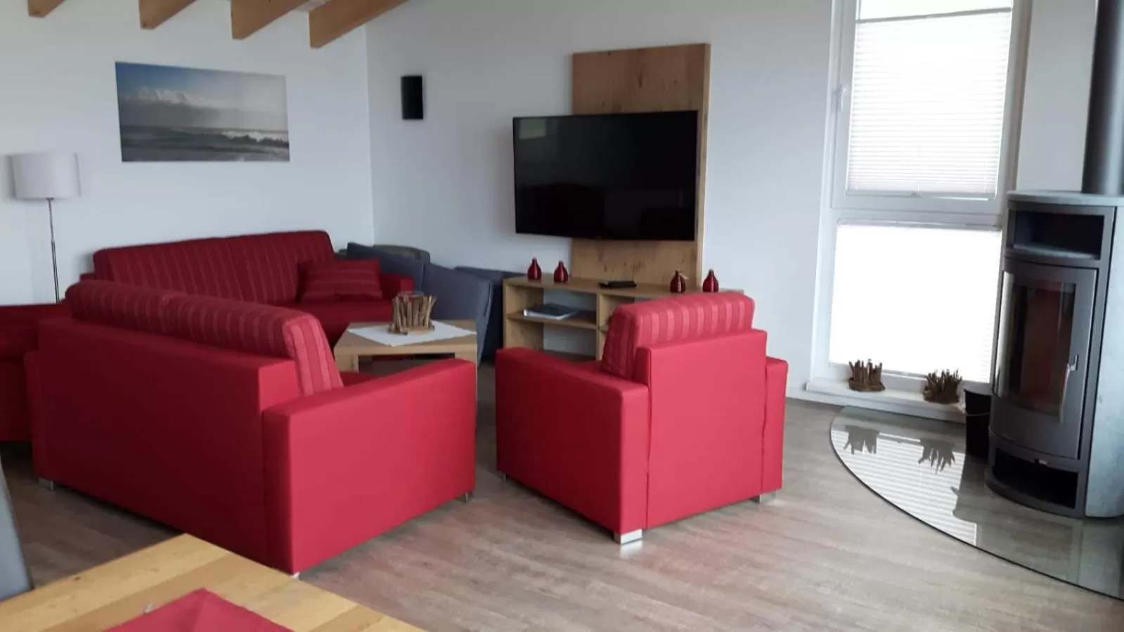 Living room in Schwimmende Häuser im BALTIC SEA RESORT