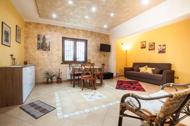 Living room in B&B La Rosa dei Venti