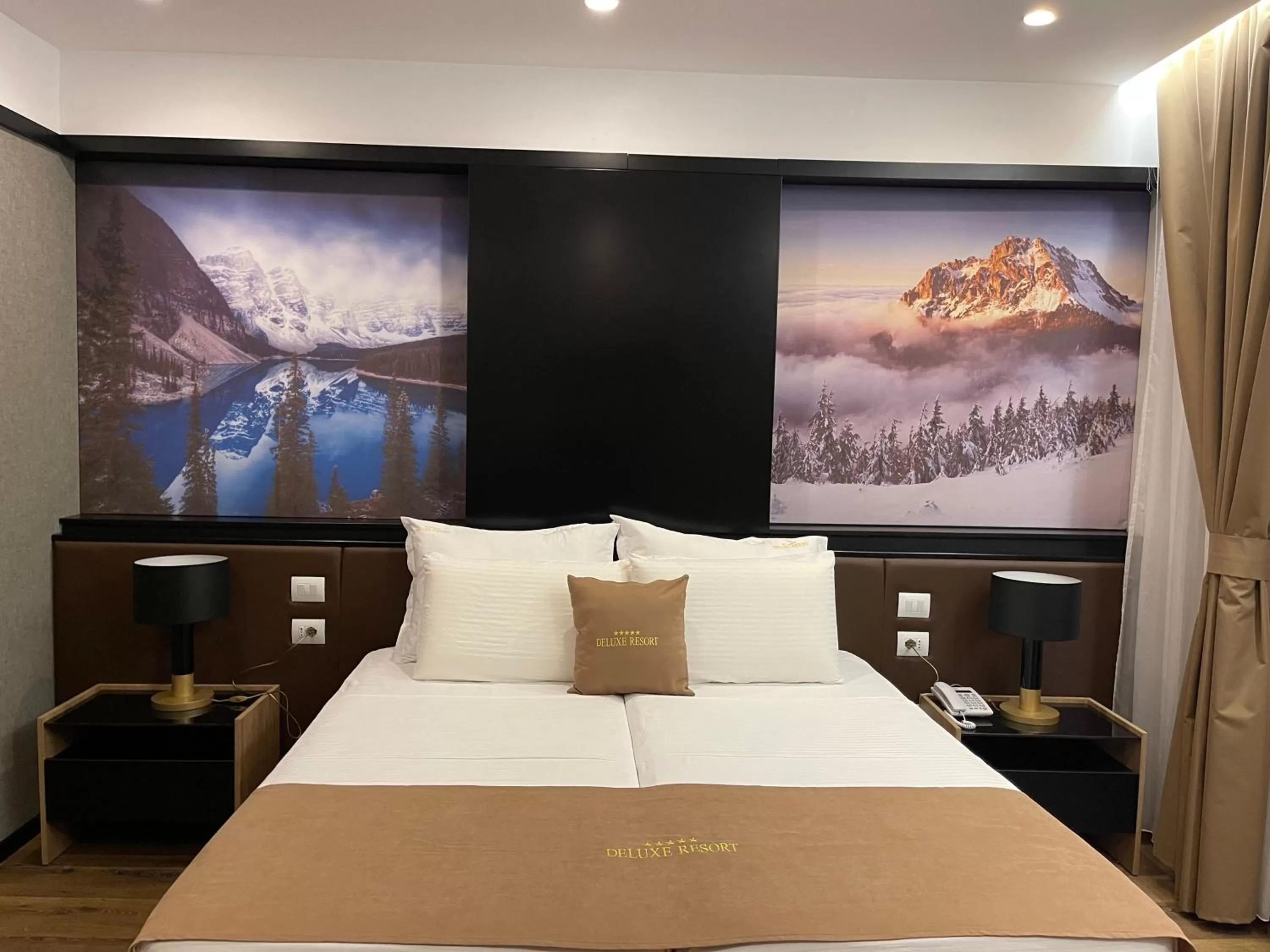 Bedroom, Bed in Deluxe Resort and SPA