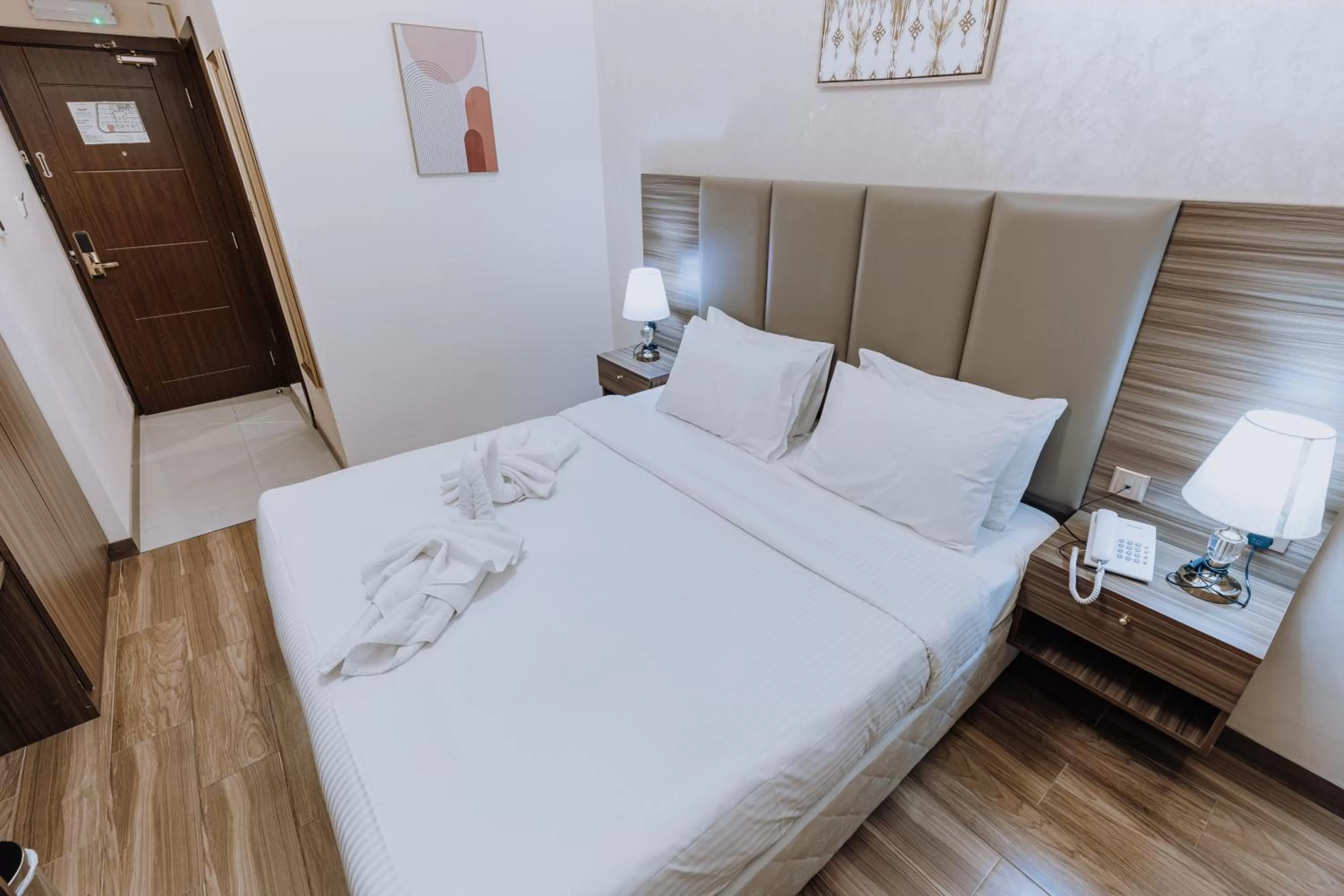 Bed in Panorama Hotel Deira