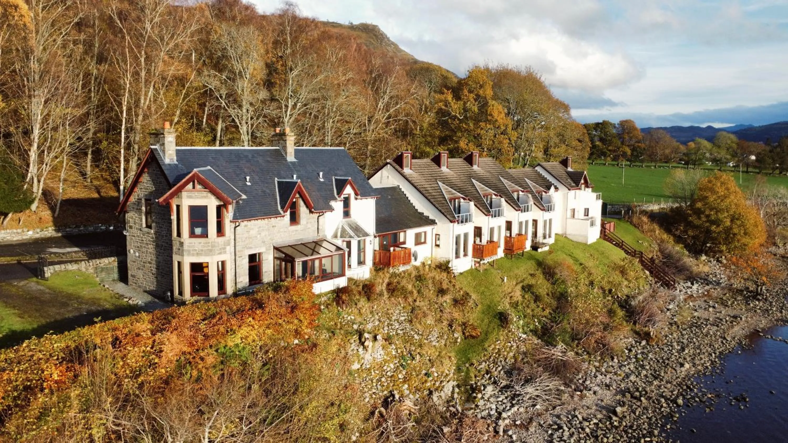 Property building in Loch Rannoch Highland Club