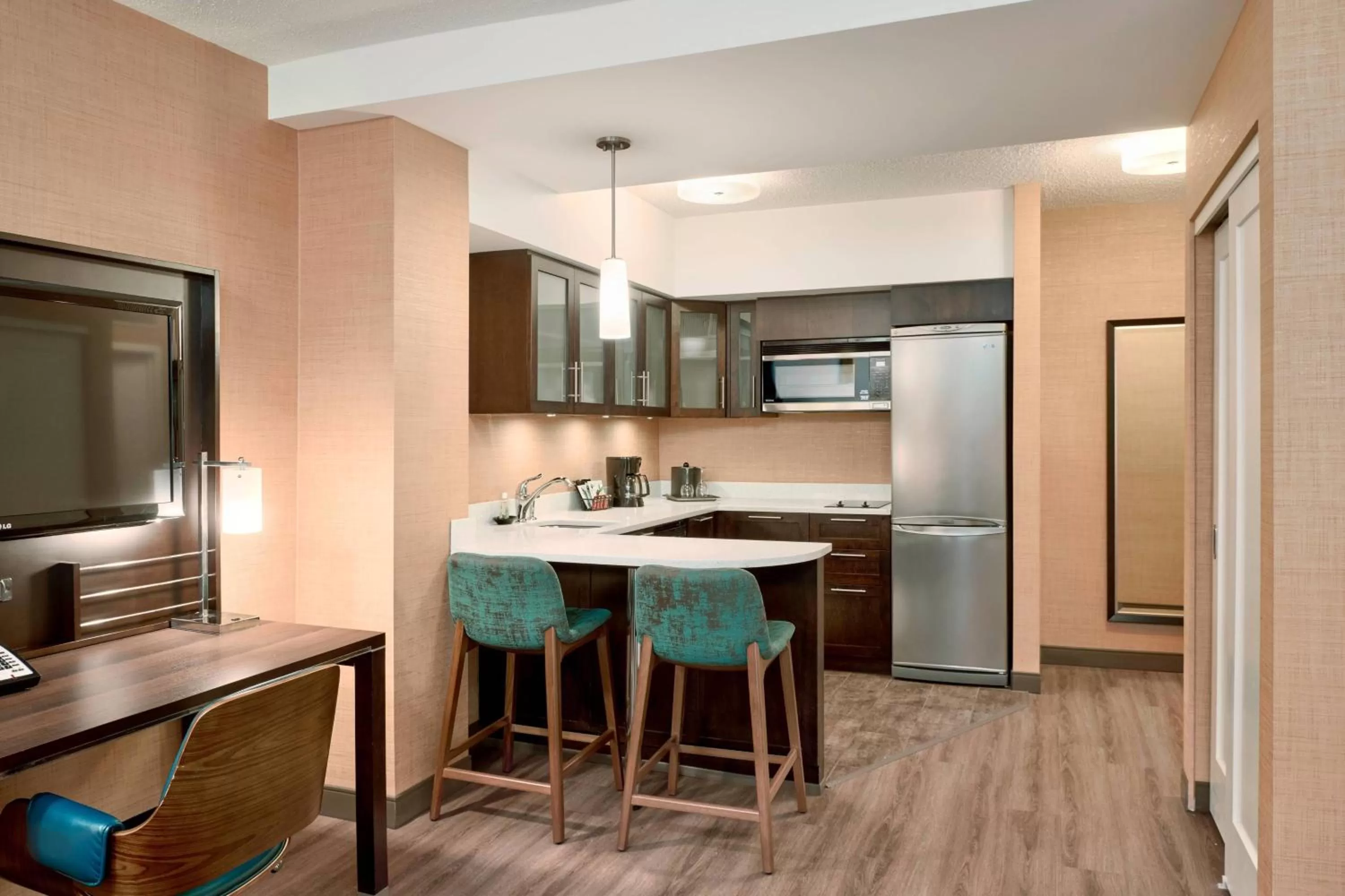 Kitchen or kitchenette in Residence Inn by Marriott Vancouver Downtown