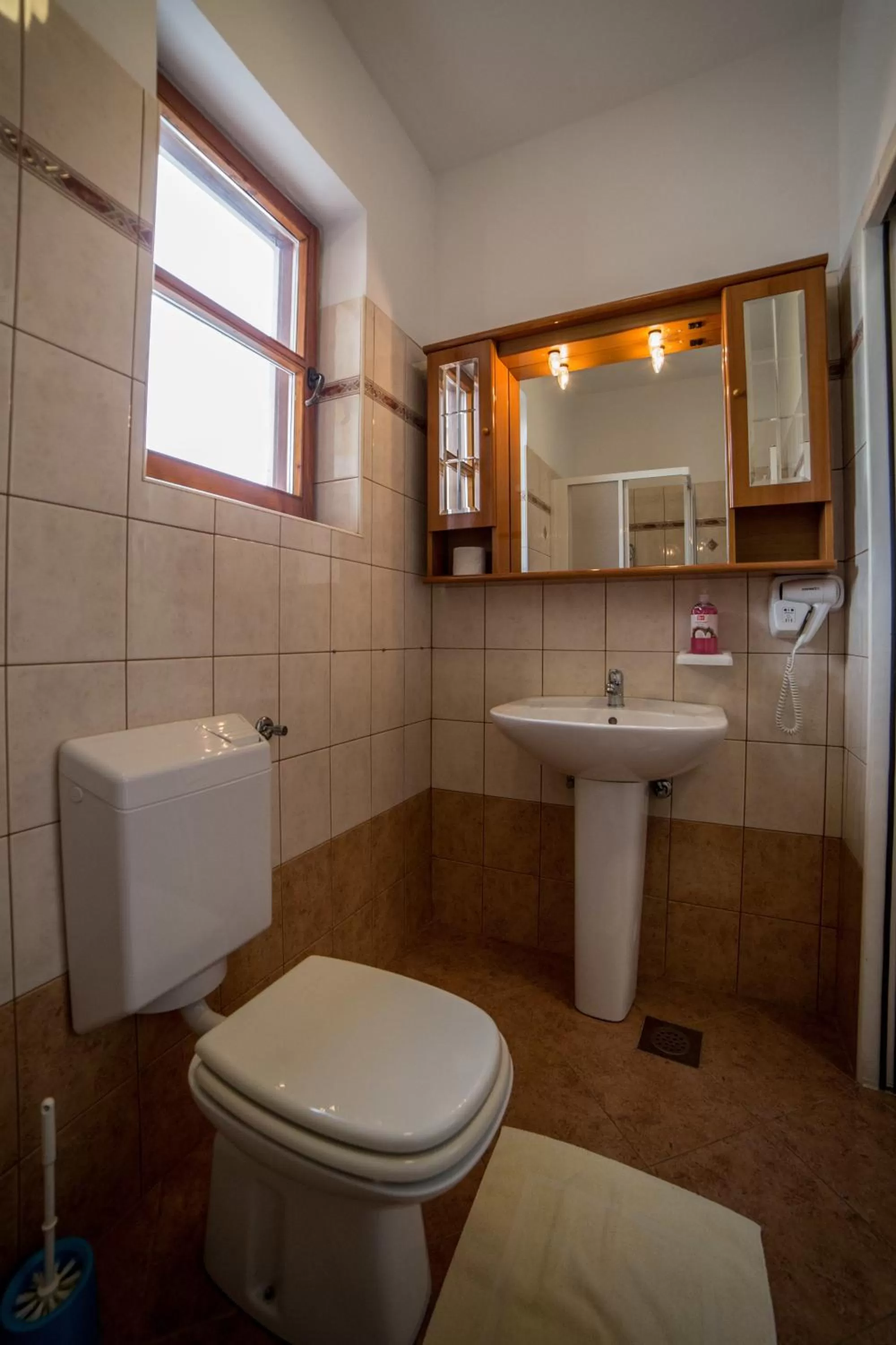 Bathroom in Pansion Valbruna