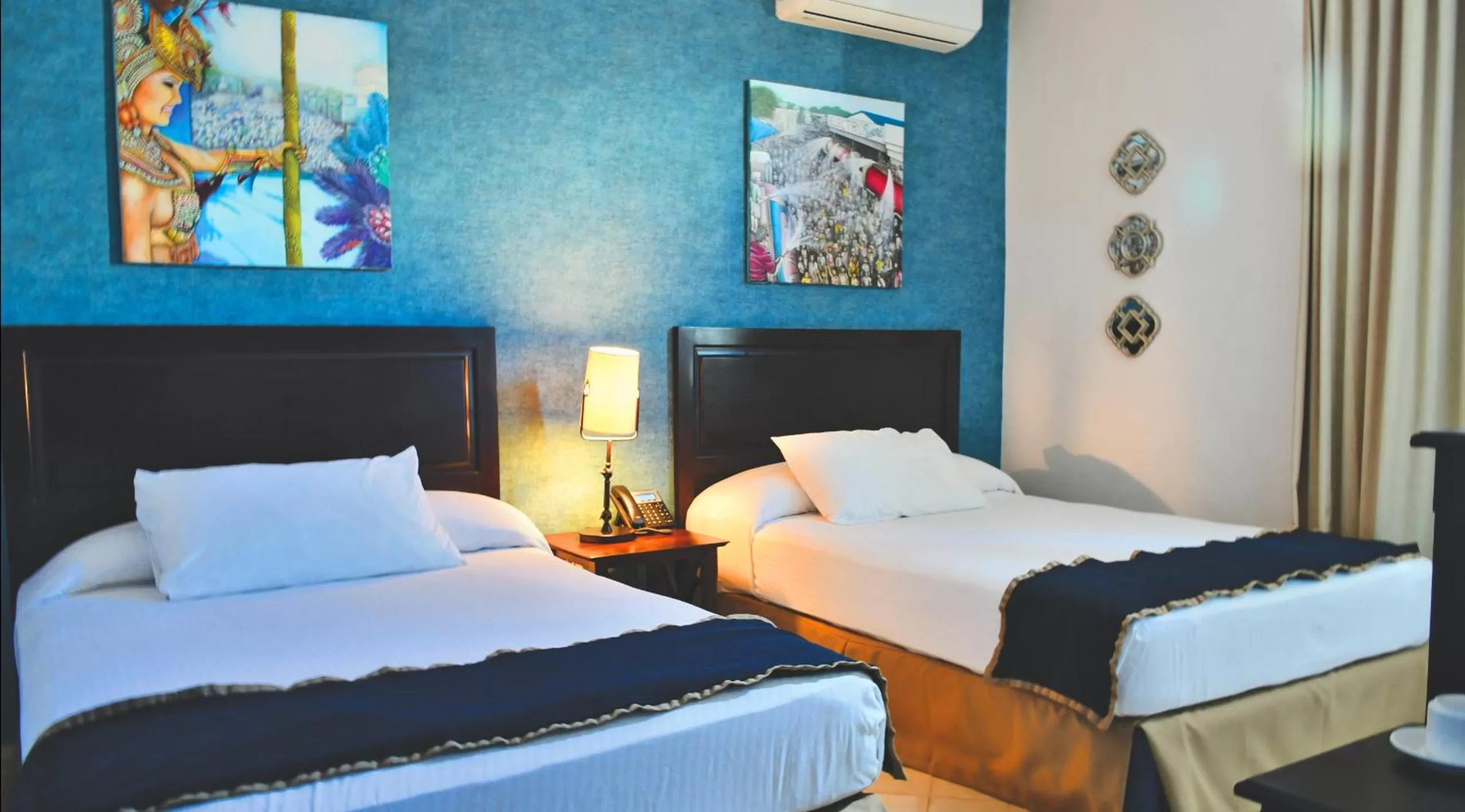 Bed in Hotel Presidente Las Tablas