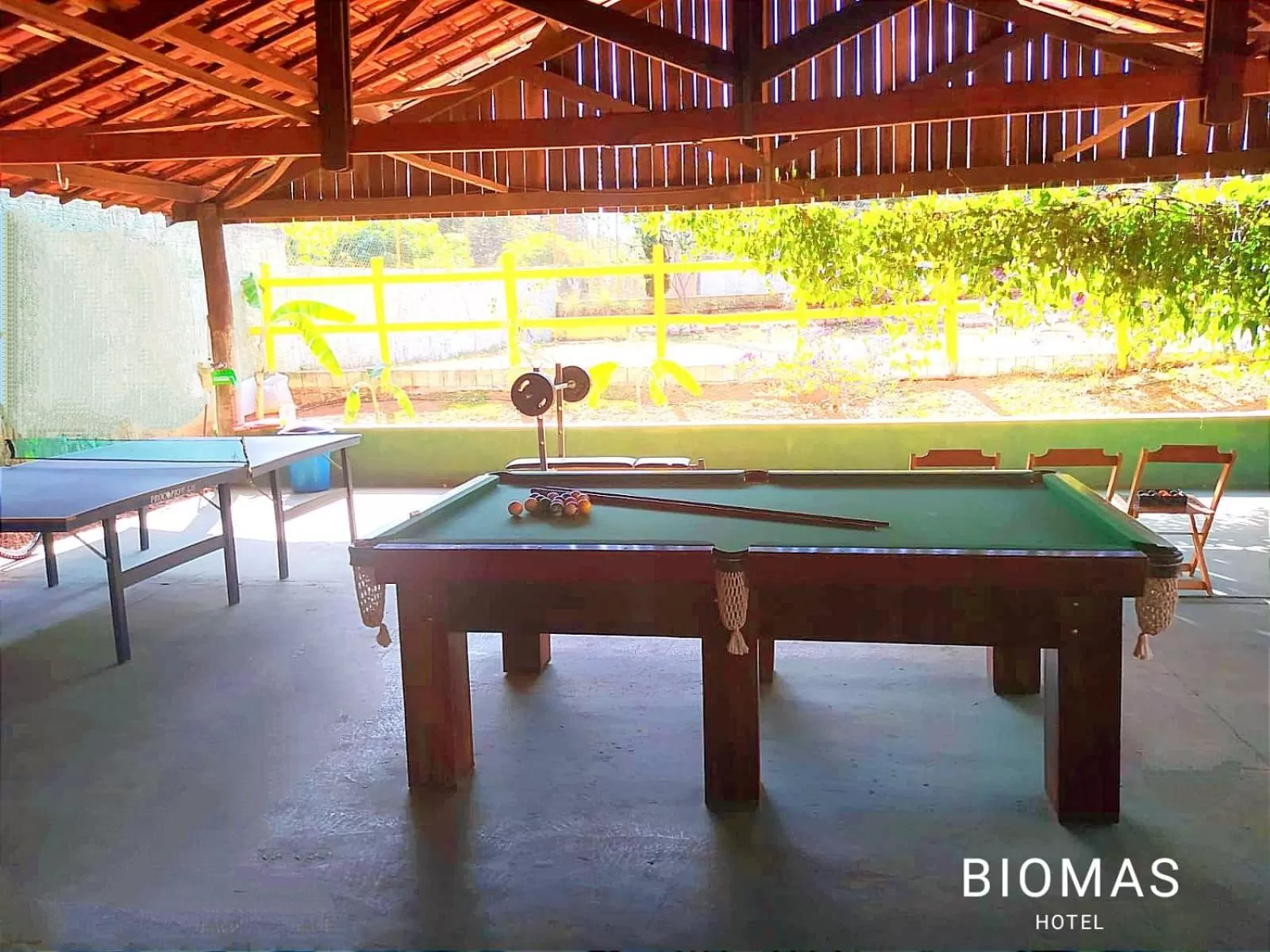 Game Room in Biomas Hotel