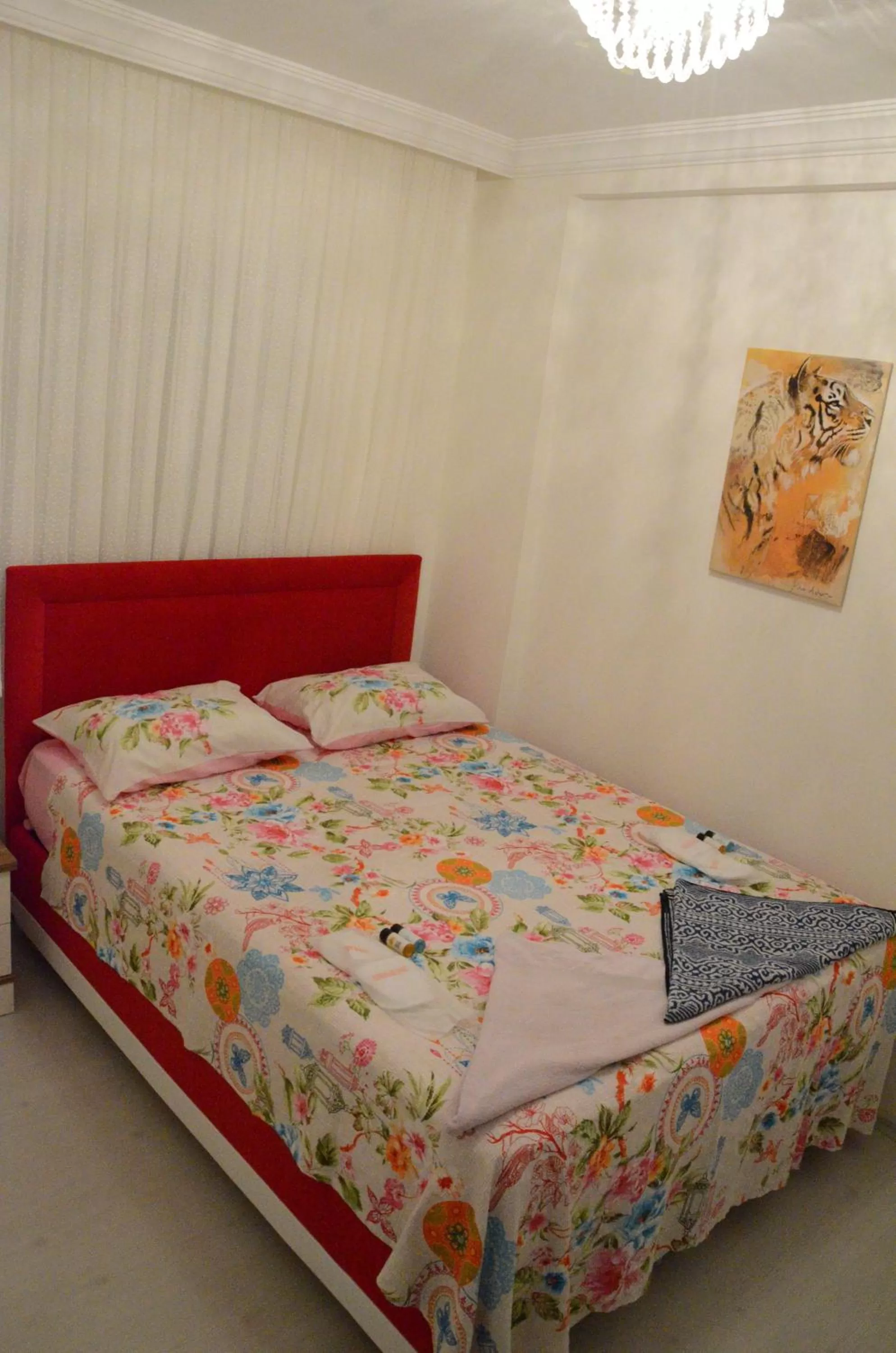 Bed in Konaklar Apart Premium